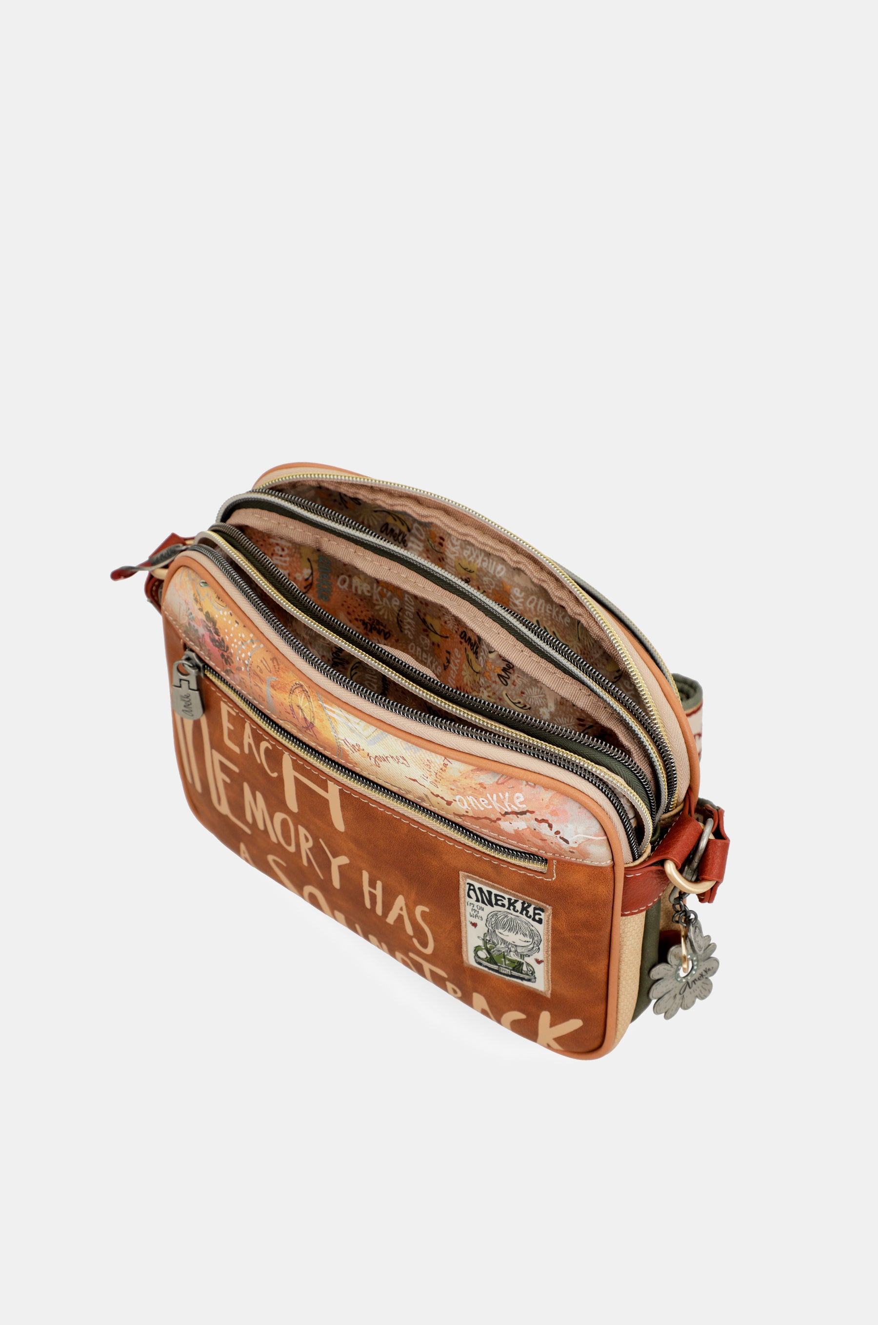 Flowers crossbody bag
