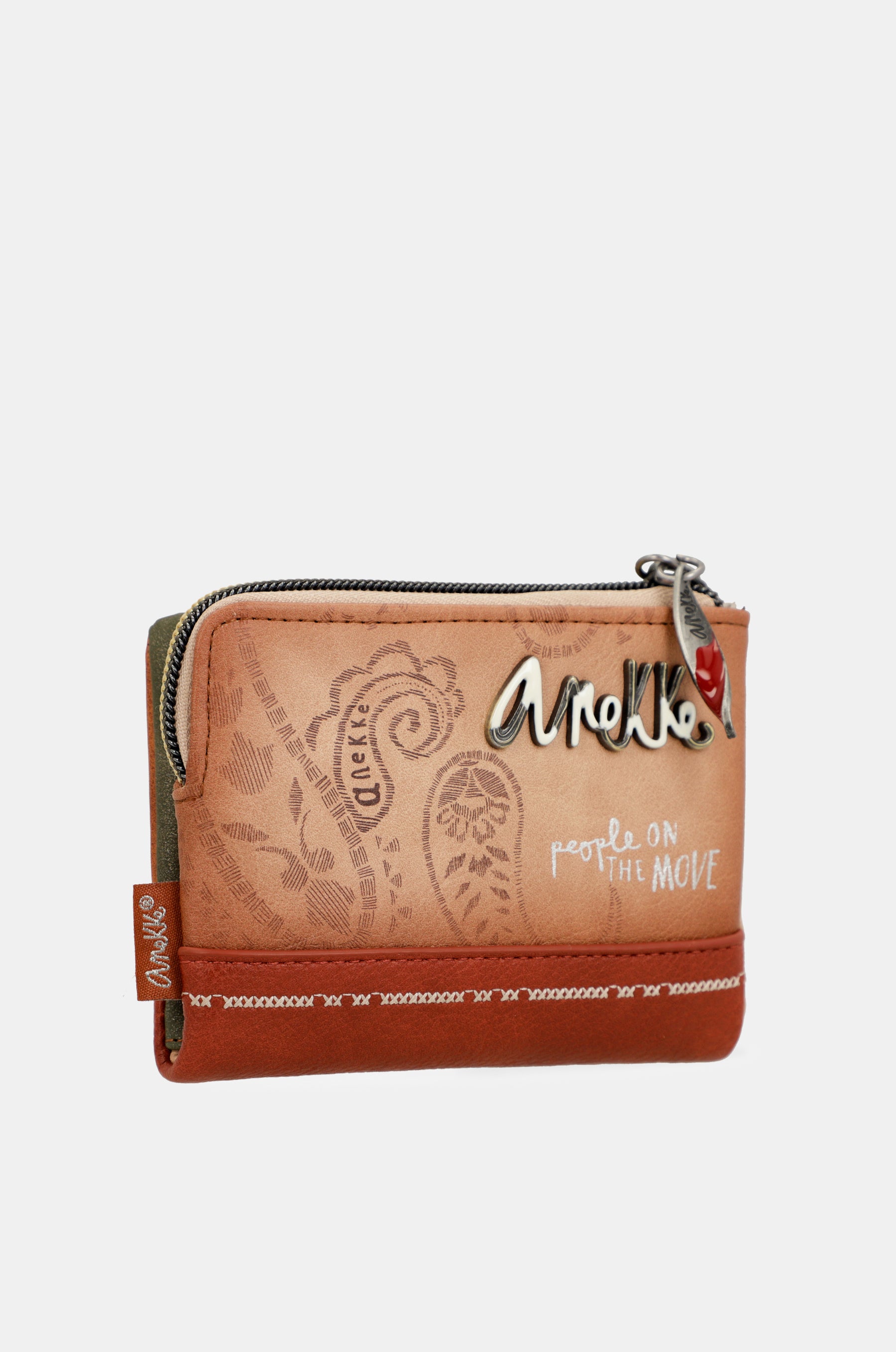 Flowers small RFID wallet