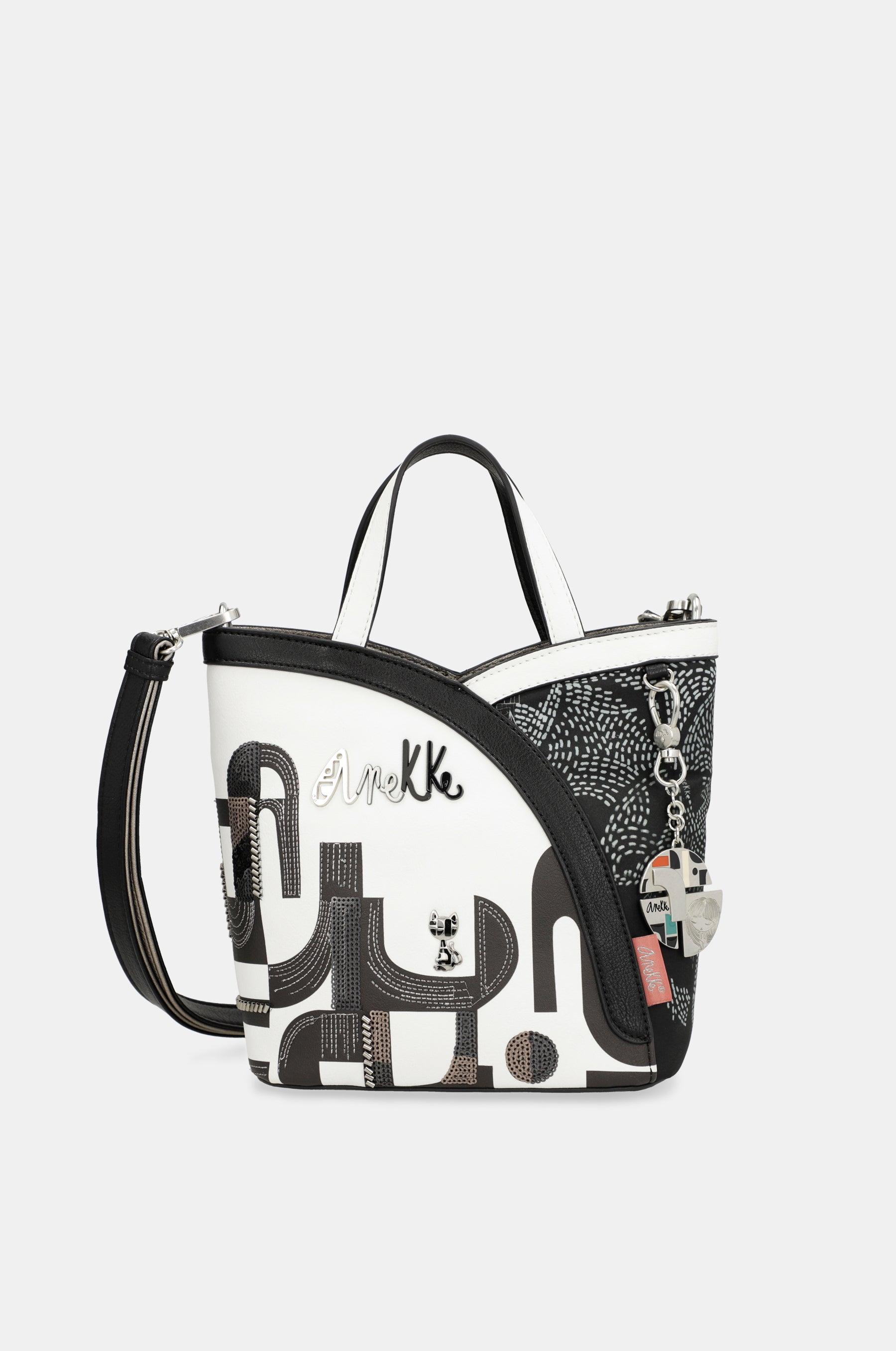Nature Sixties tote with shoulder strap