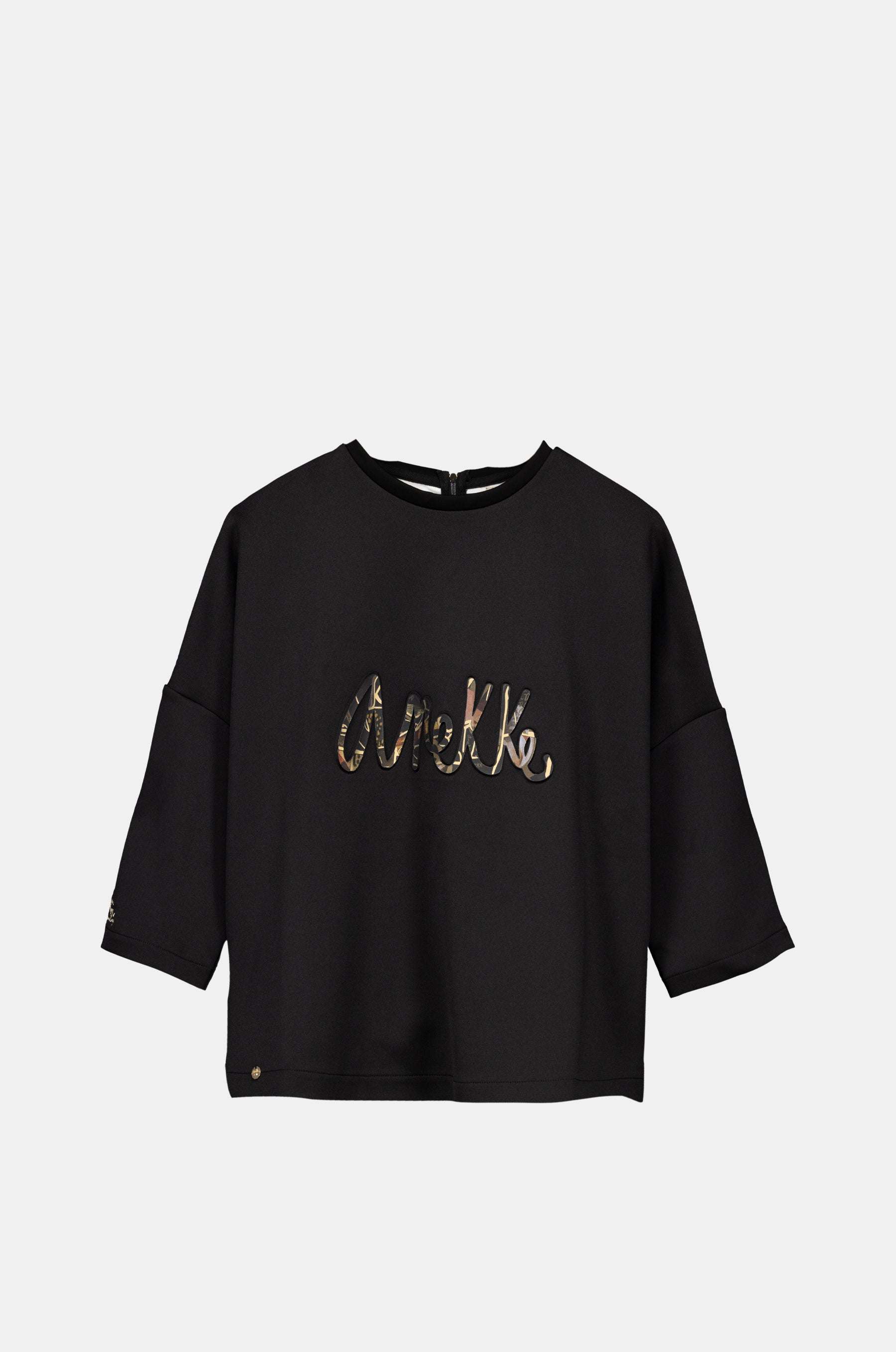 Black logo sweatshirt