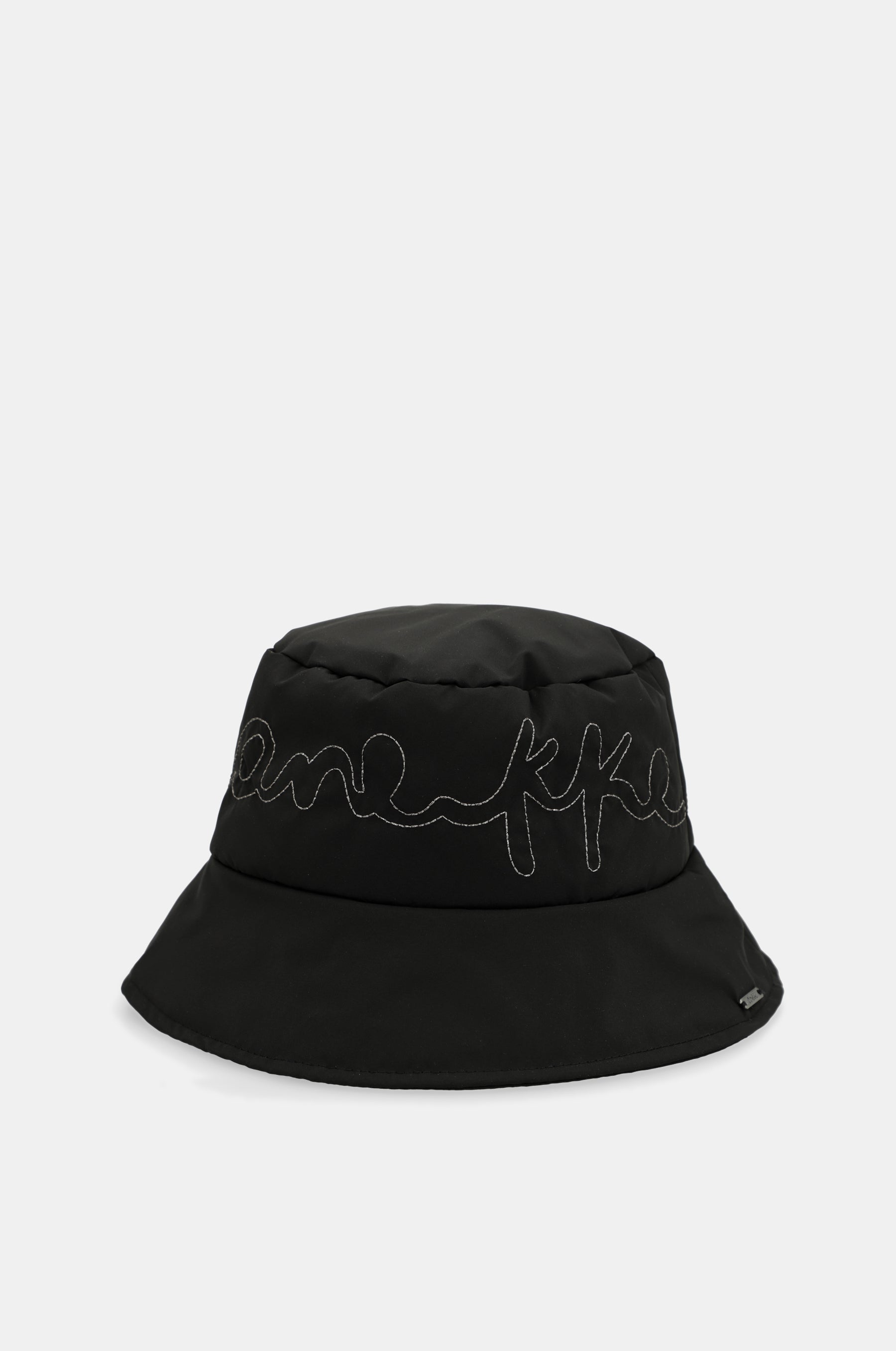 Black bucket hat
