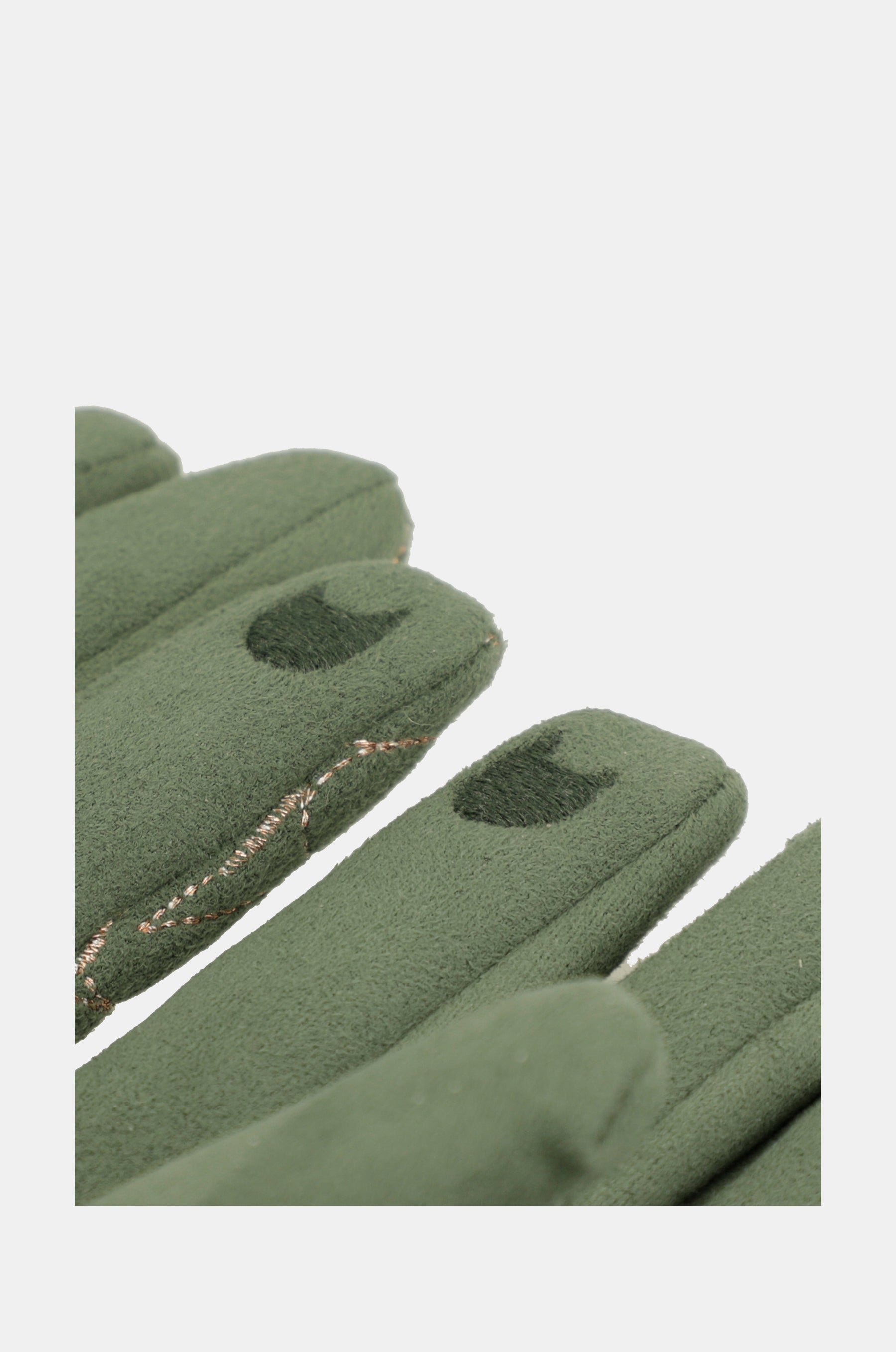 Anekke logo green gloves