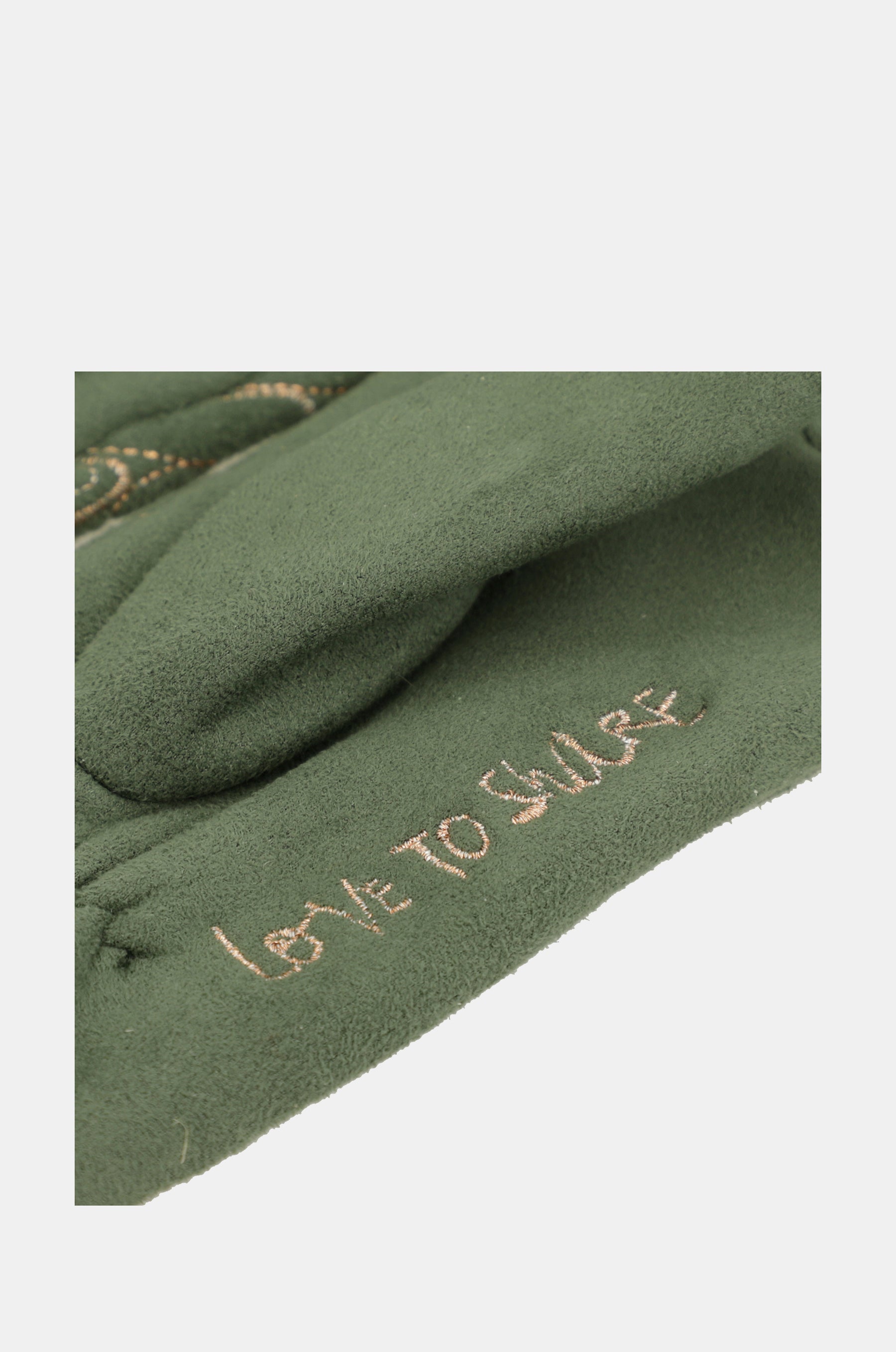 Anekke logo green gloves