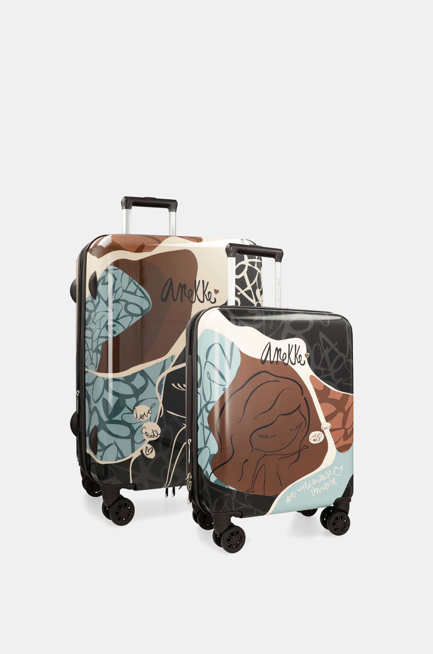 Imaginary luggage set