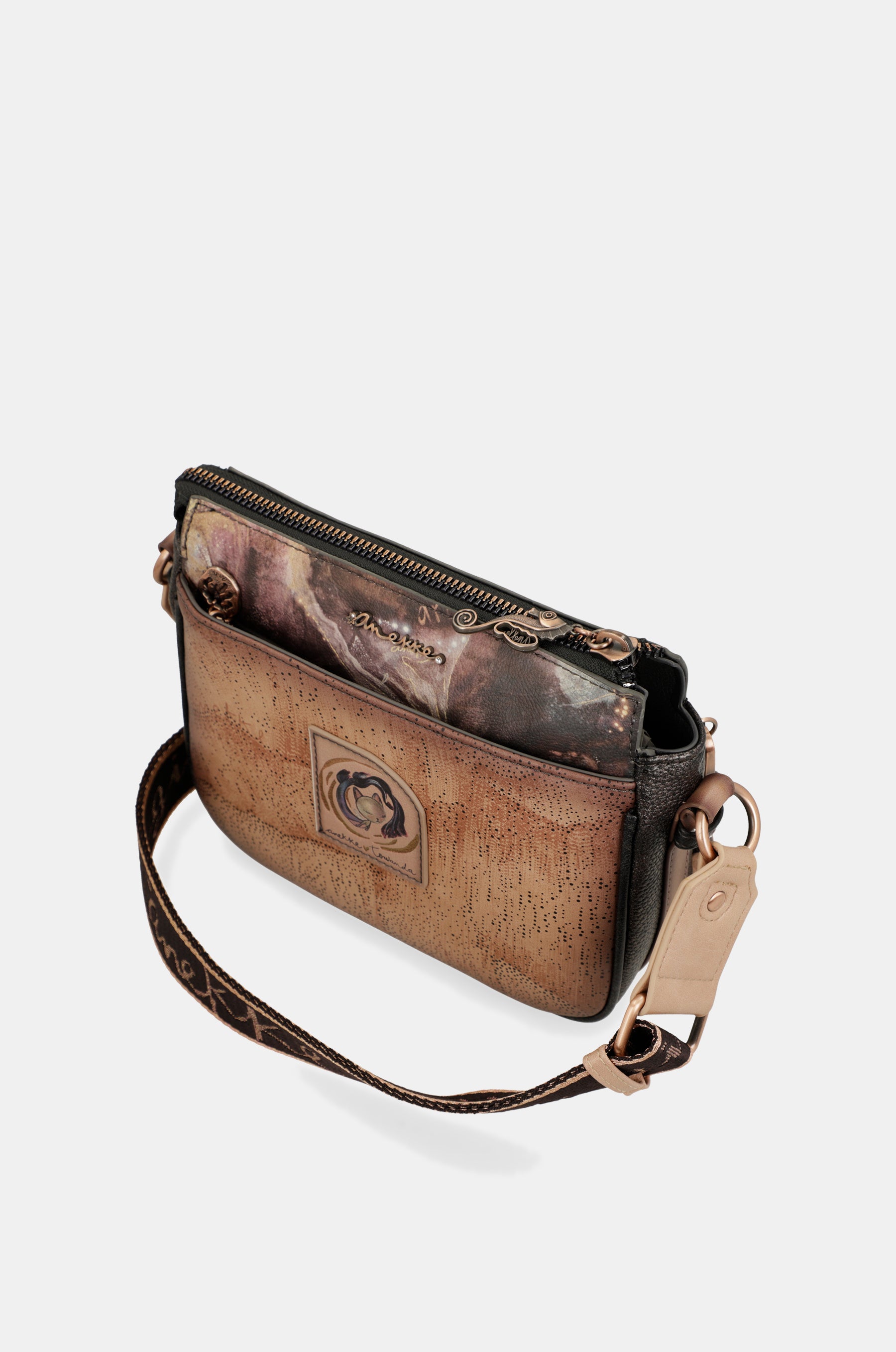 Dreamverse 3-compartment crossbody bag