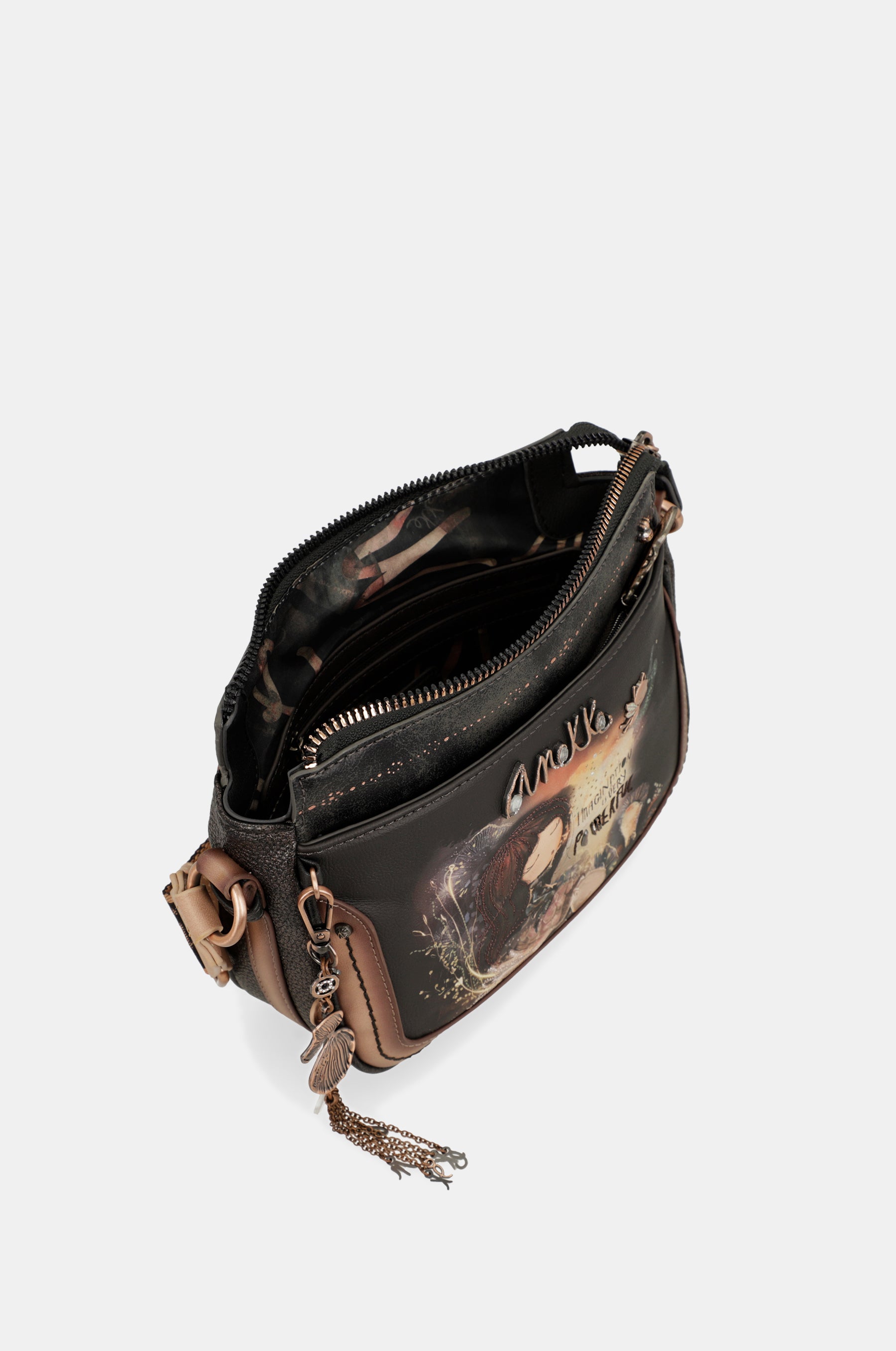 Dreamverse 3-compartment crossbody bag