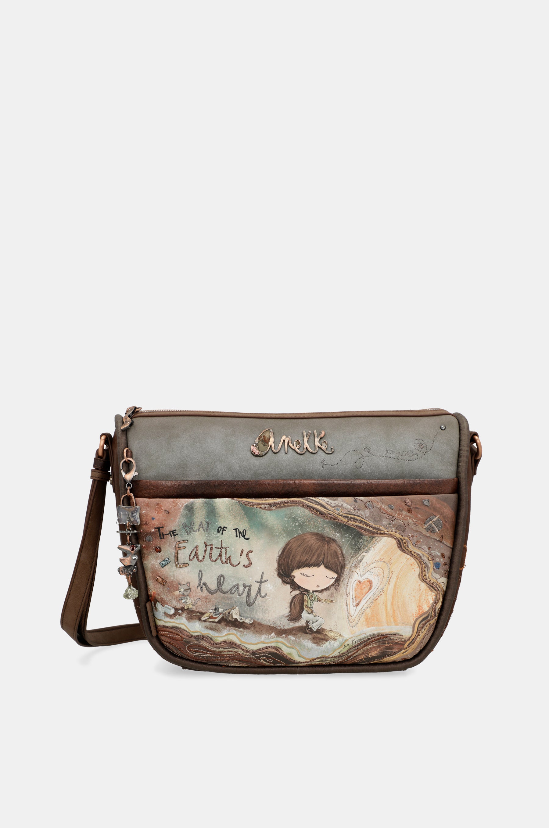 Core 3-compartment crossbody bag