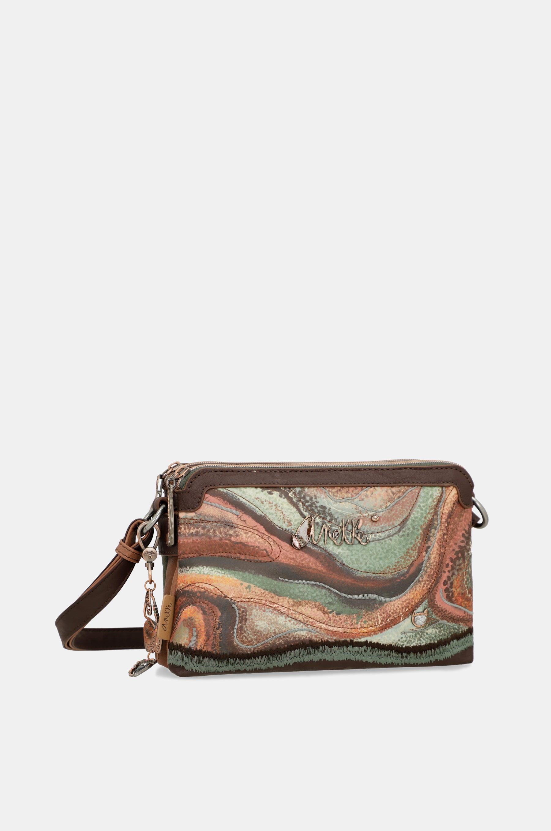 Outer 2-compartment crossbody bag