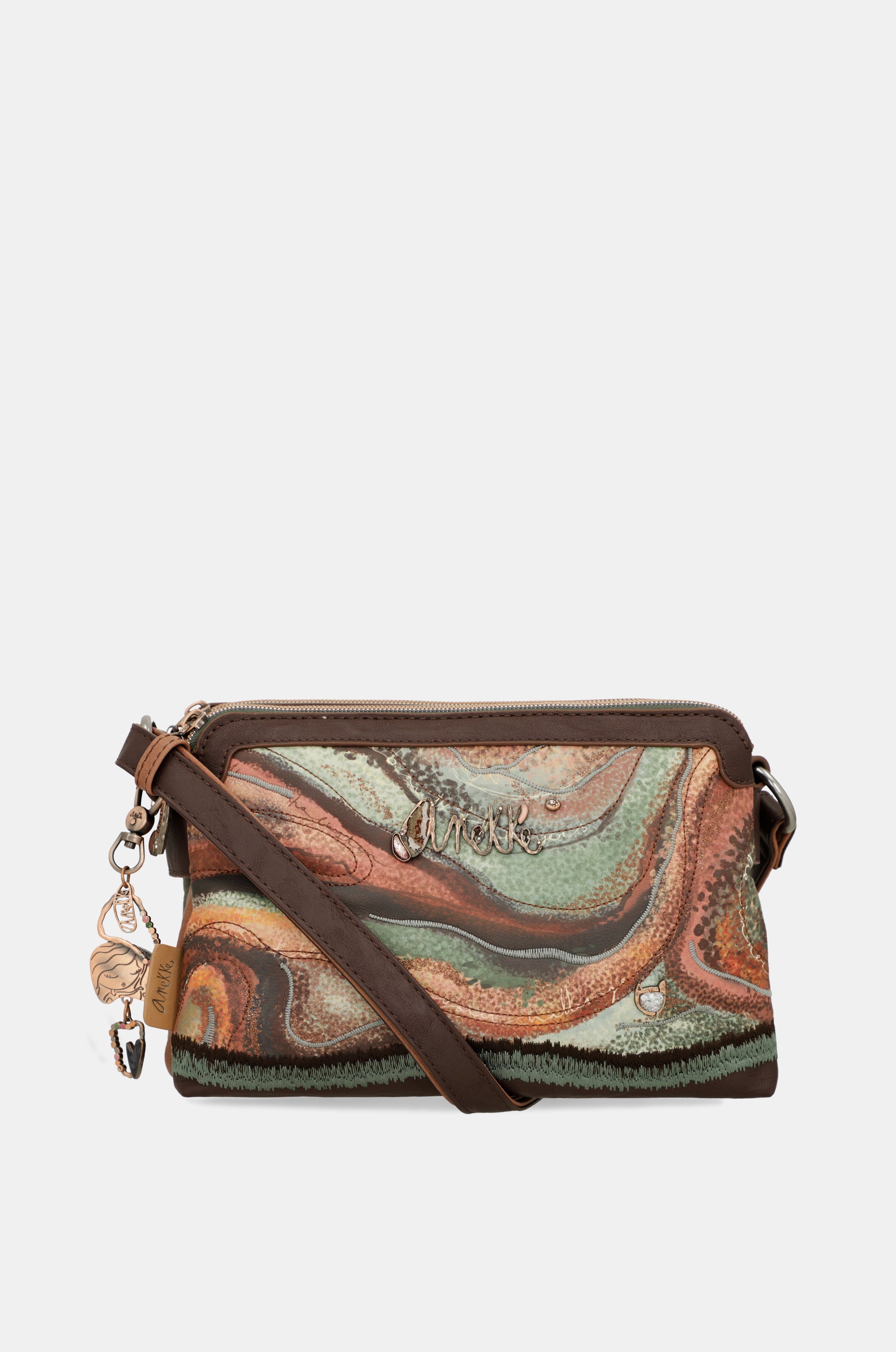 Outer 2-compartment crossbody bag