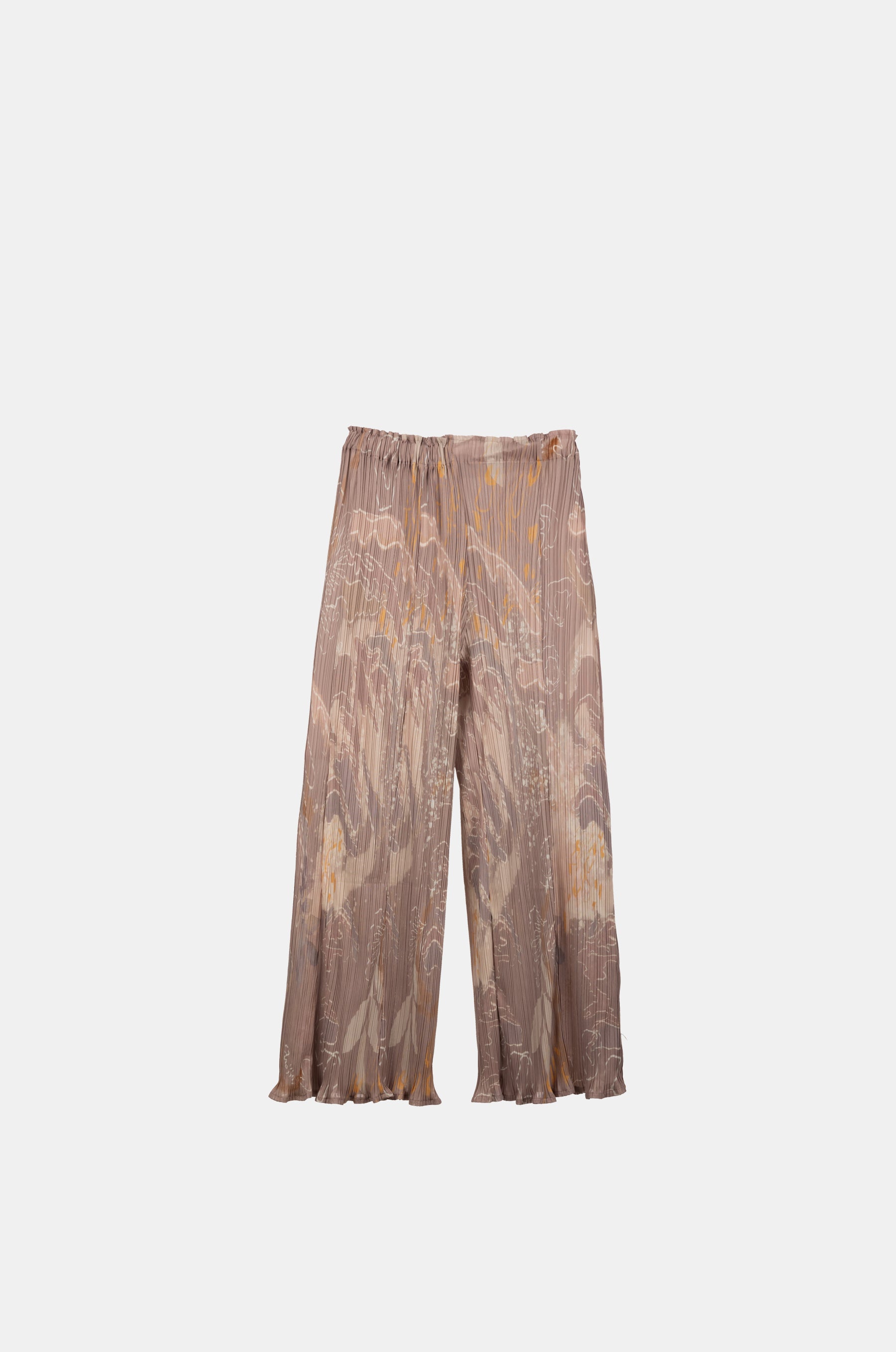 Printed fluid pants