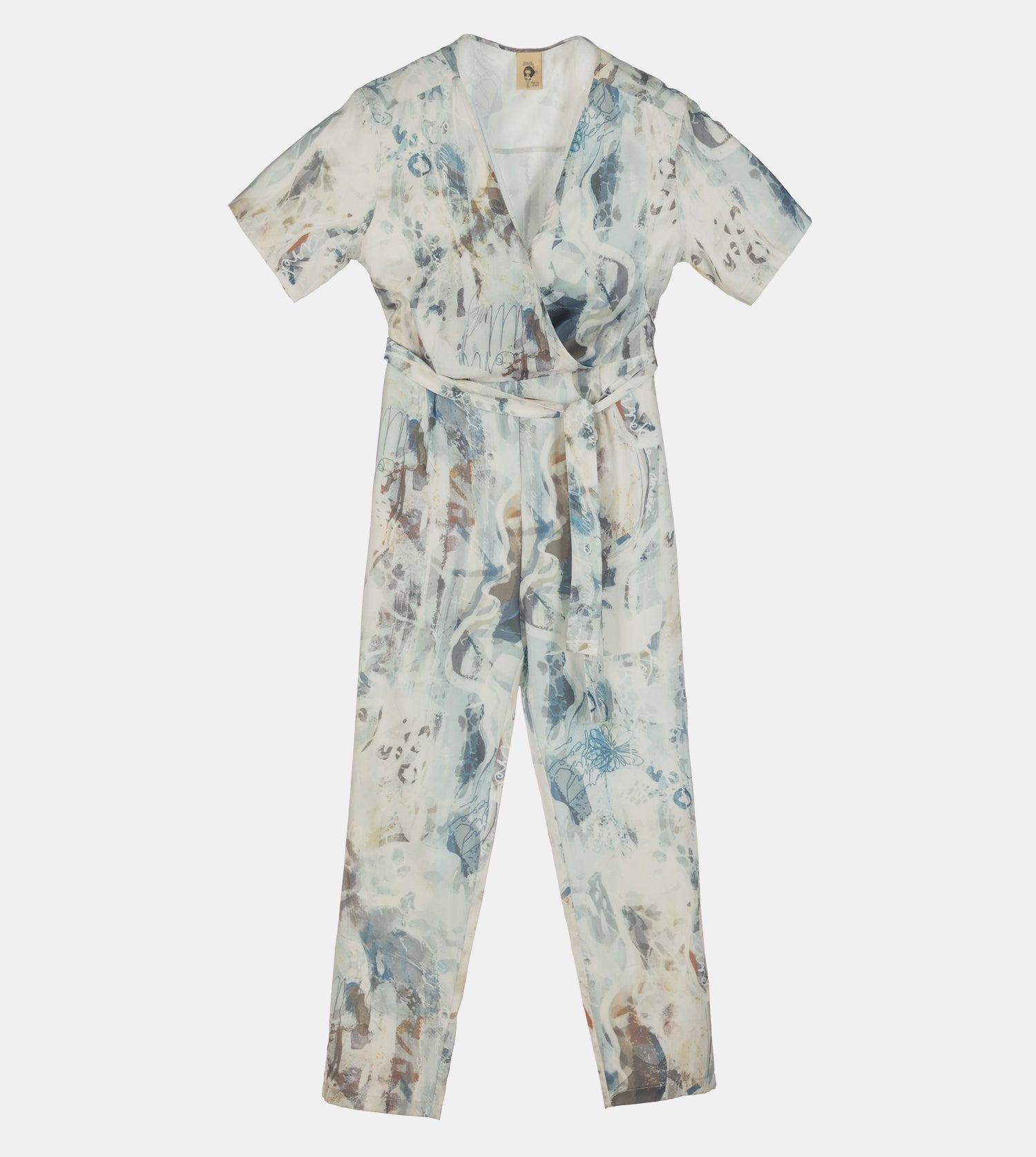 Short-sleeve jumpsuit Memories