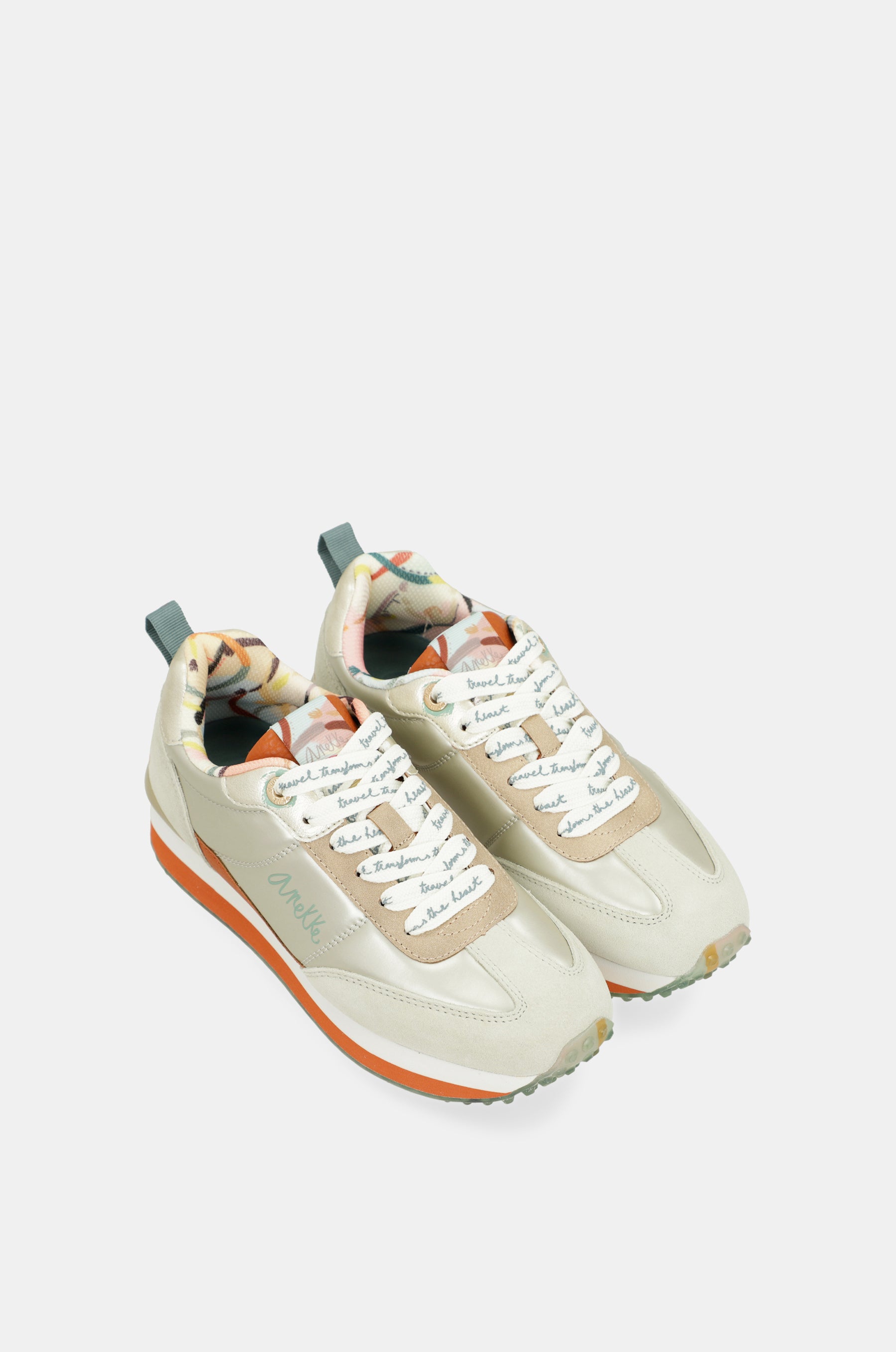 Beige Smart Sneakers