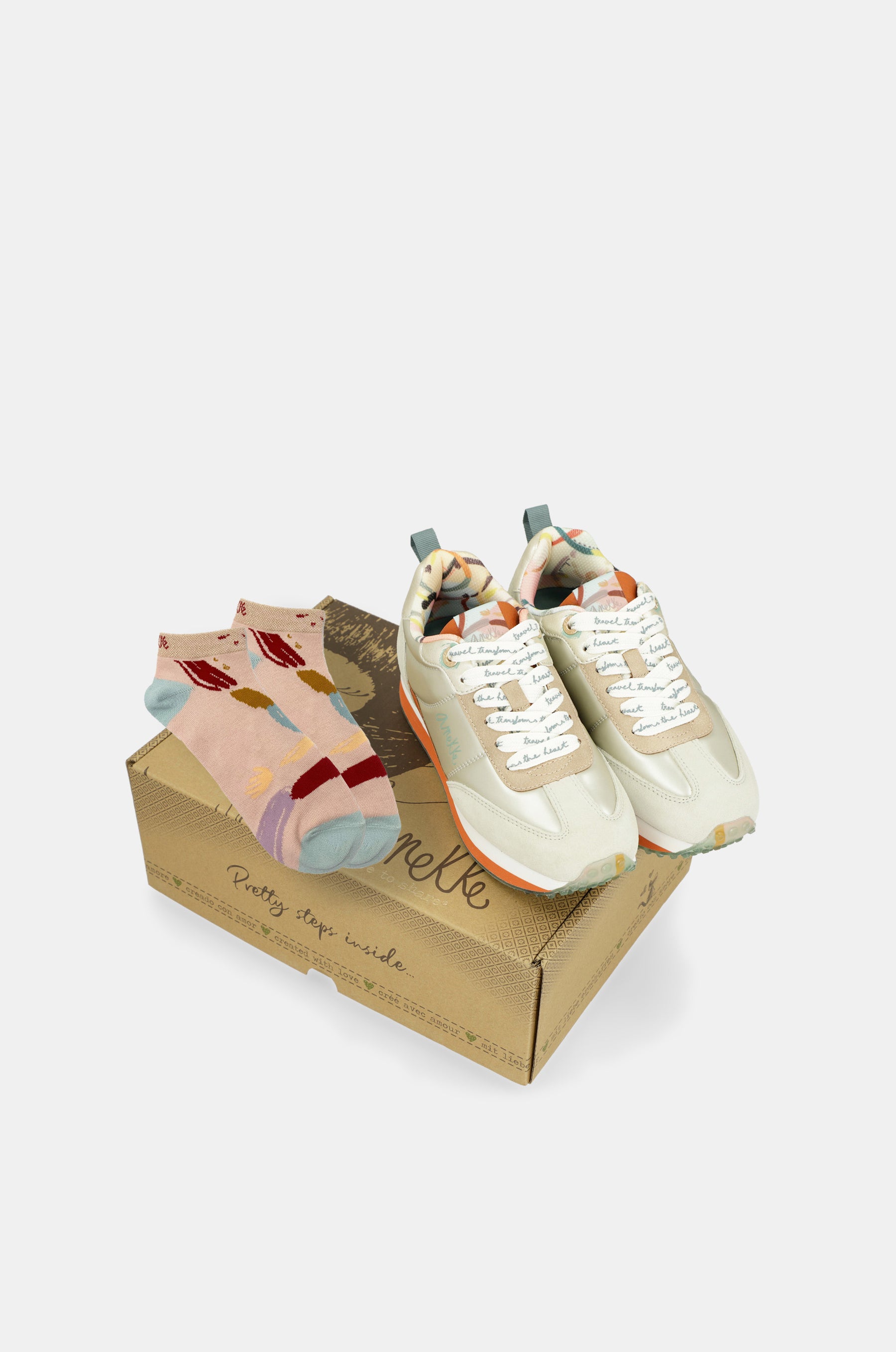 Beige Smart Sneakers