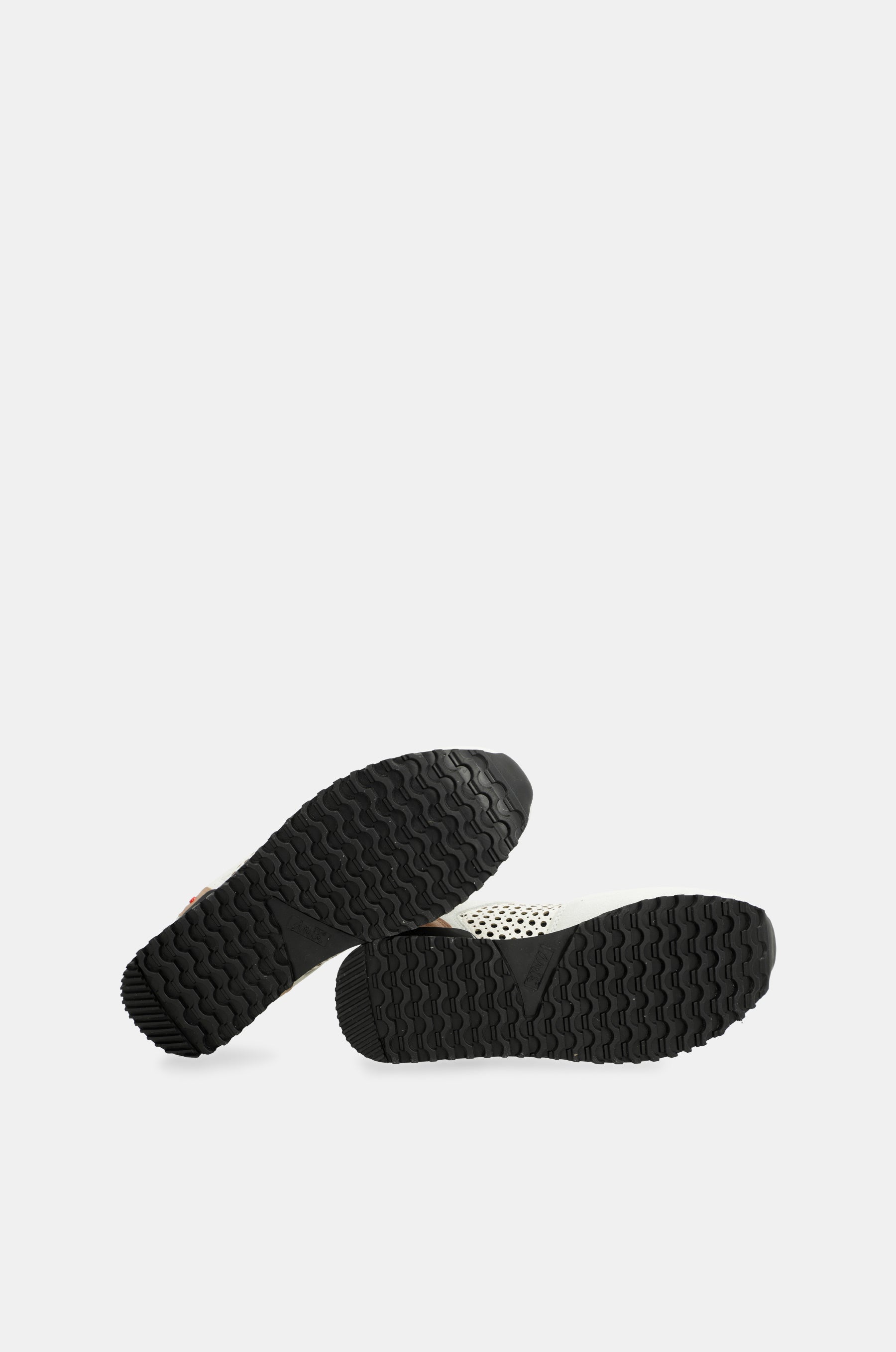 Gray platform sneakers