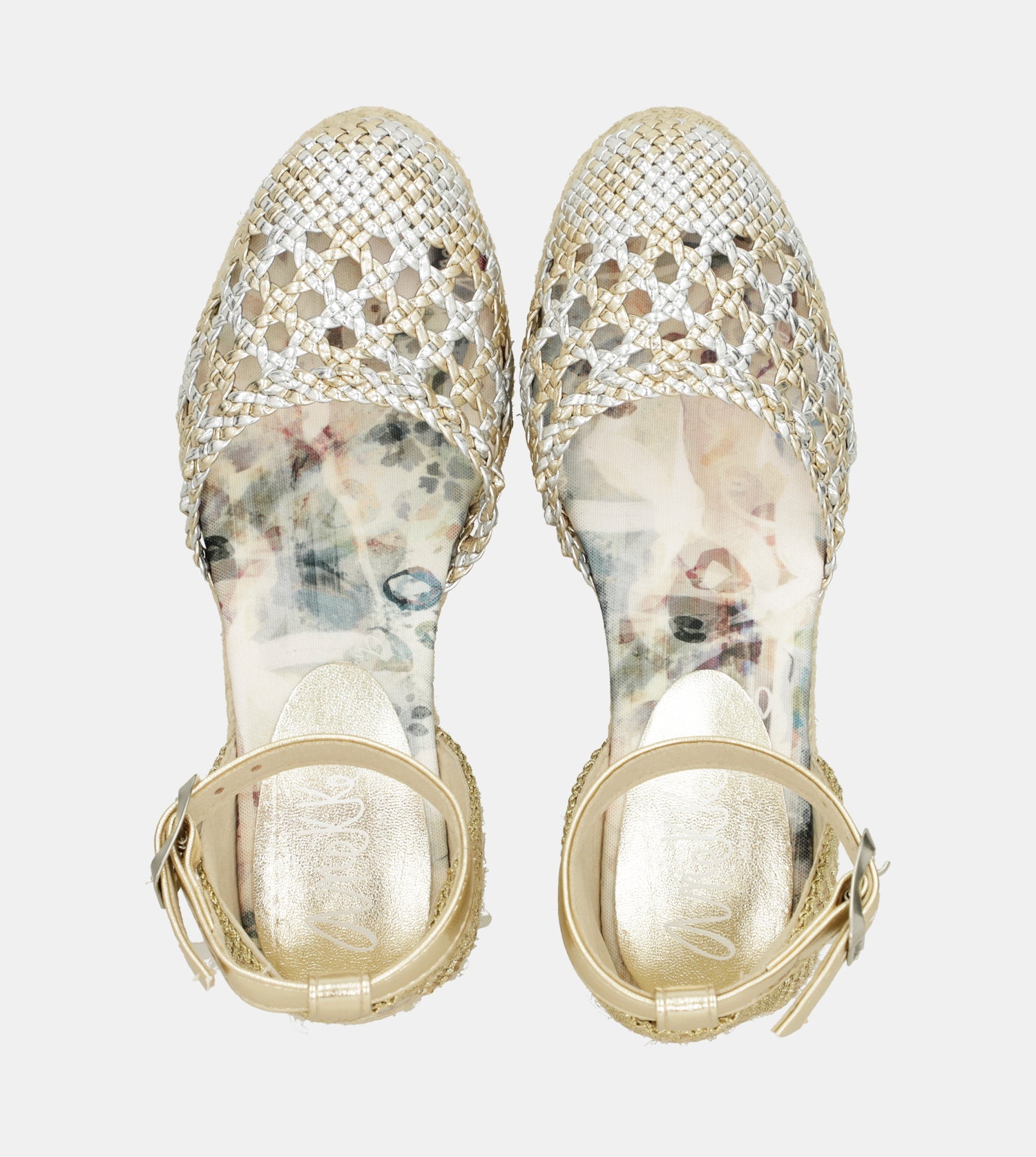 Silver wedge sandals Memories
