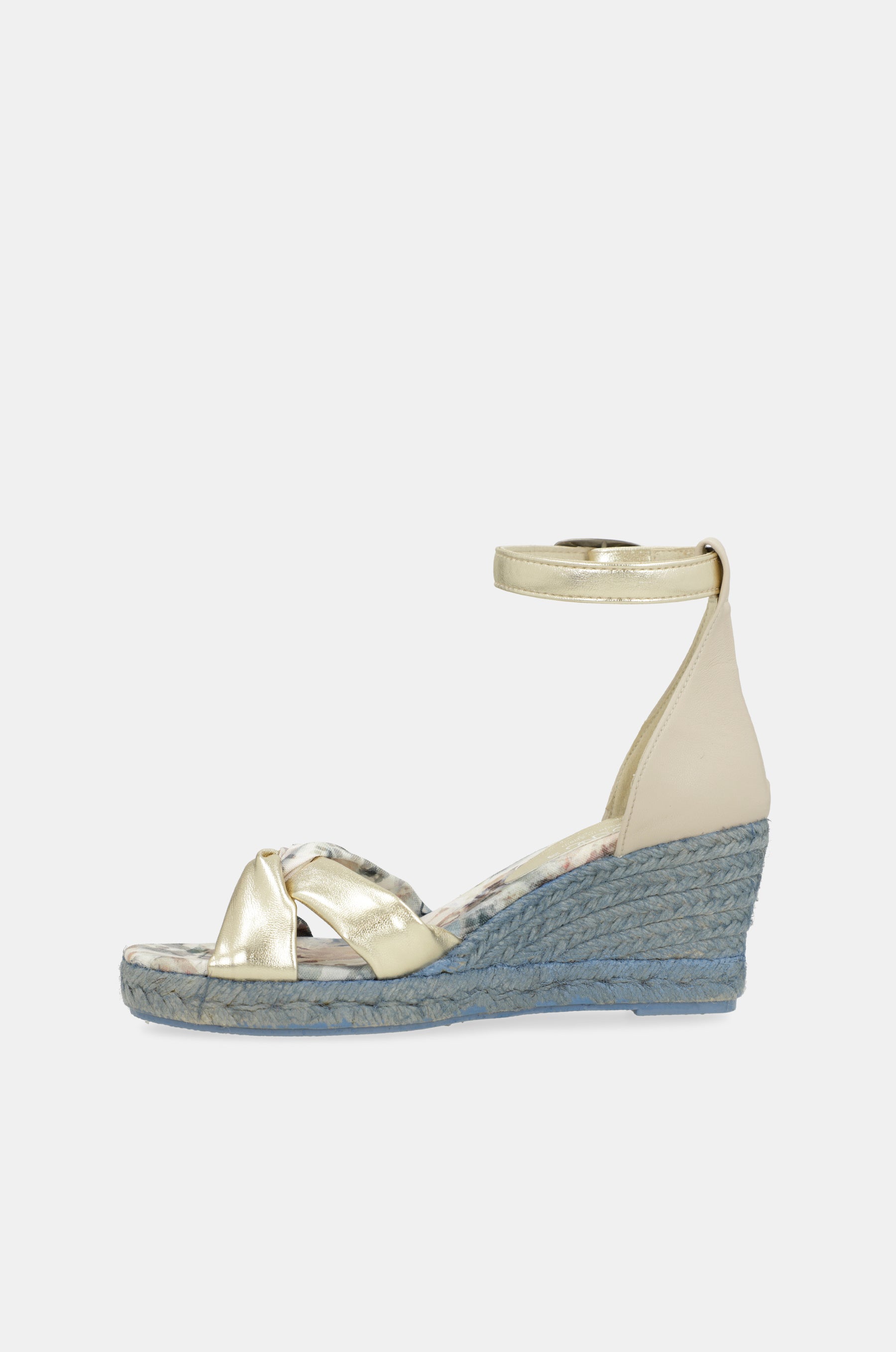 Blue wedge sandals Memories