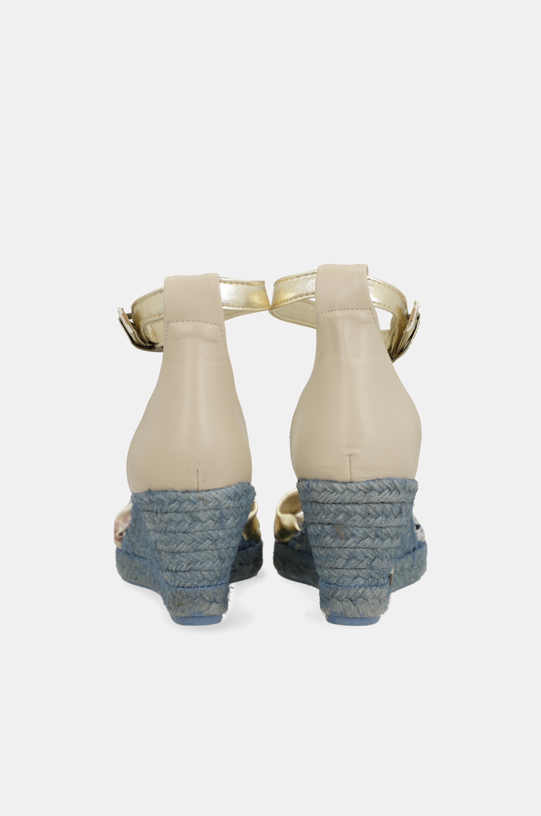 Blue wedge sandals Memories