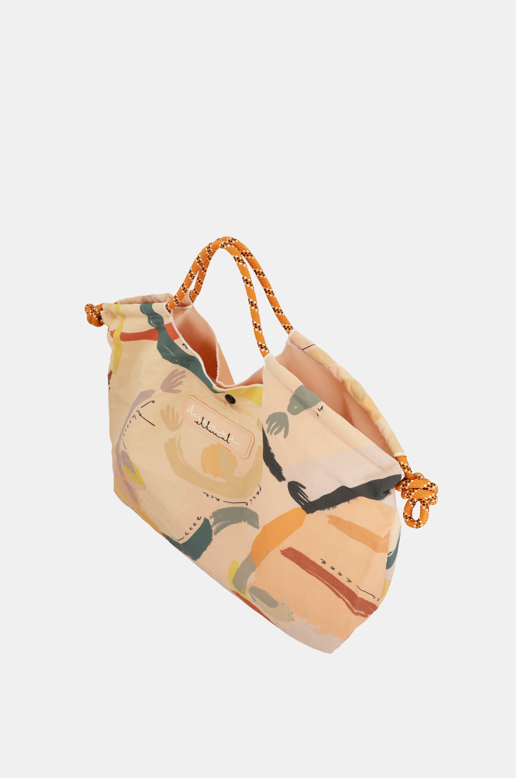 Smart printed beach bag