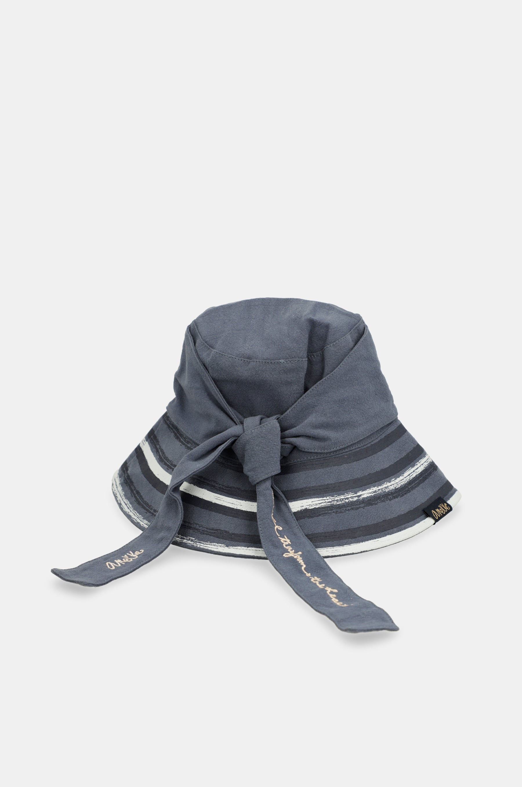 Blue bucket hat