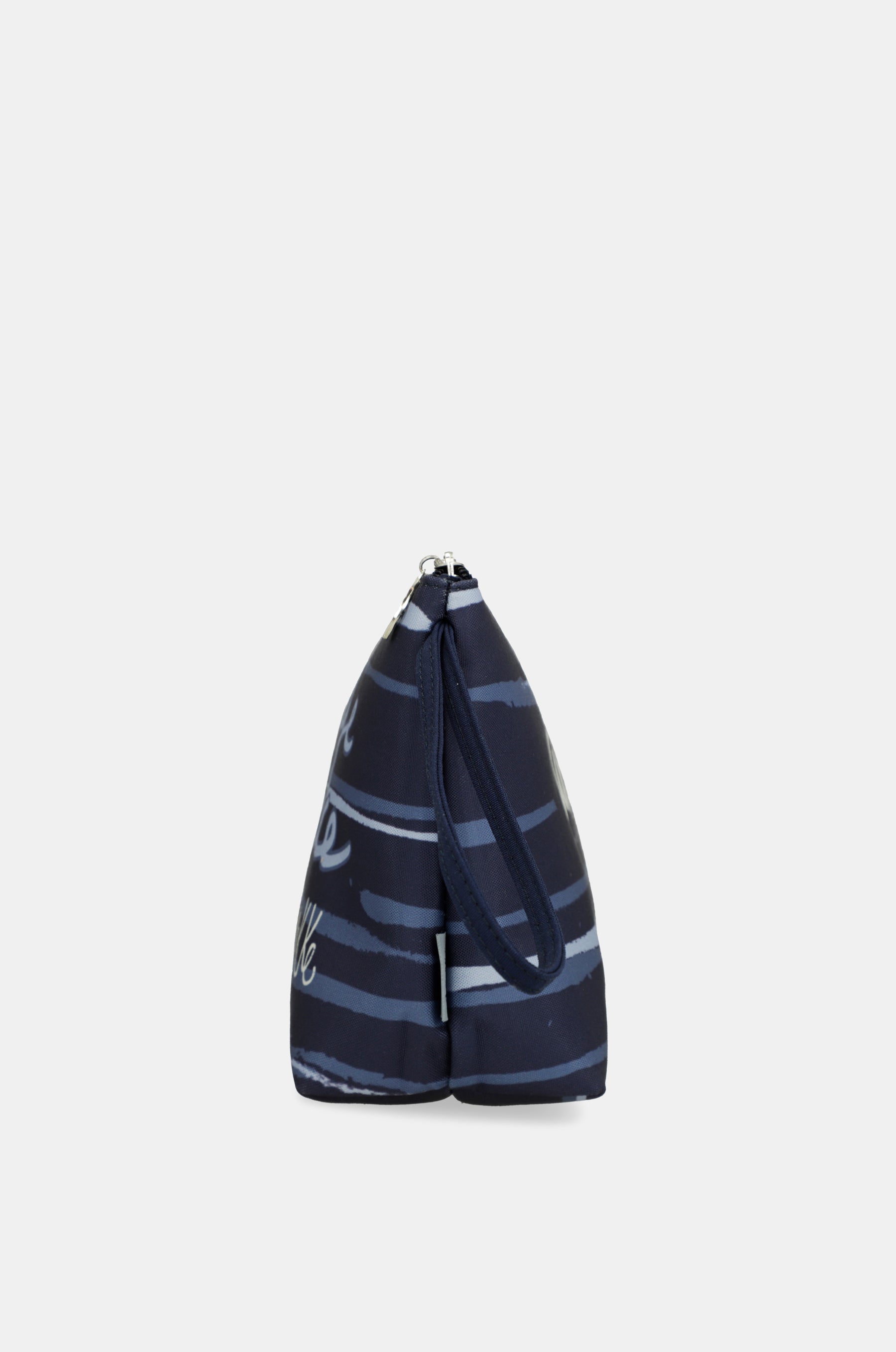 Large blue beach toiletry bag