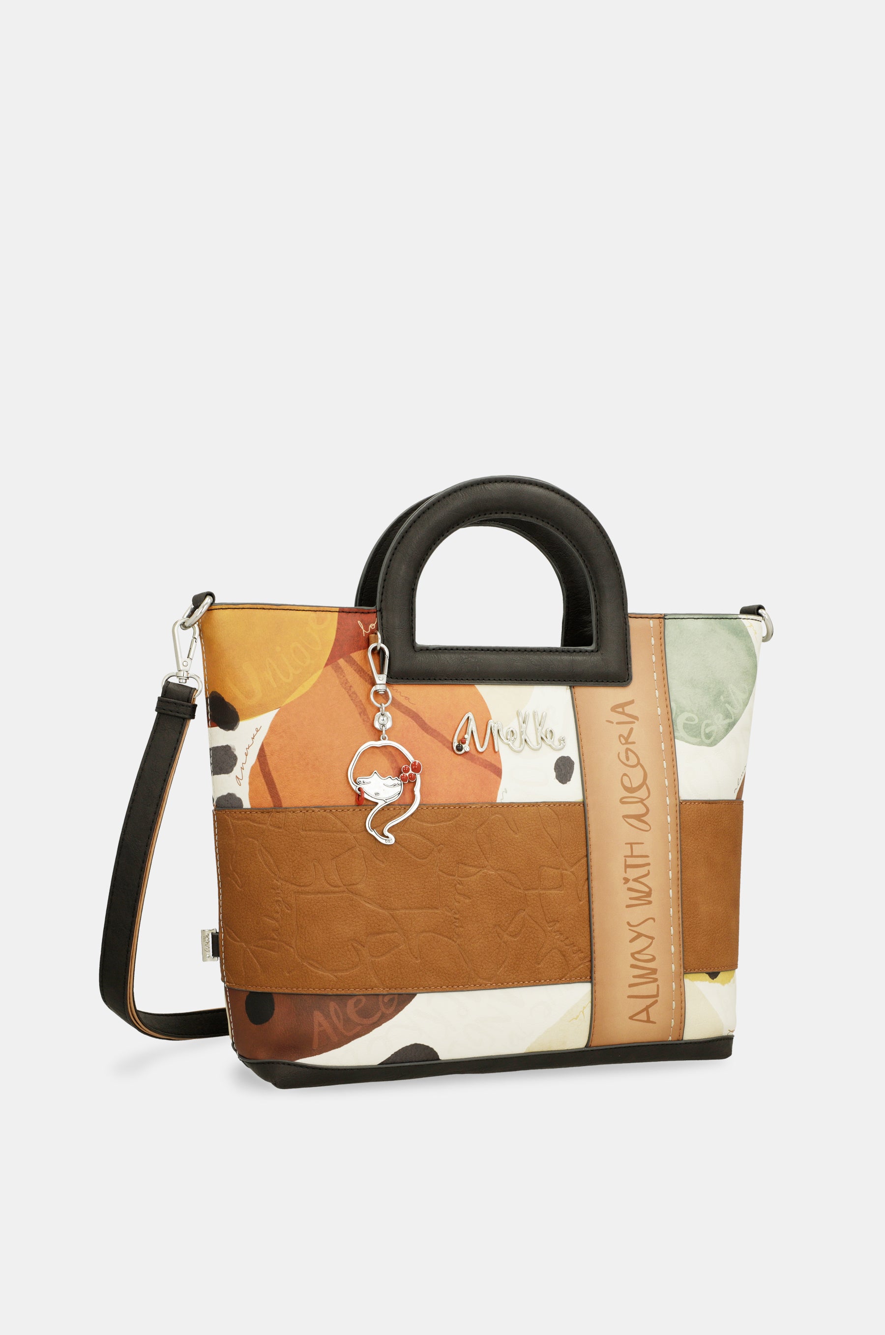 Handbag with crossbody strap Alma