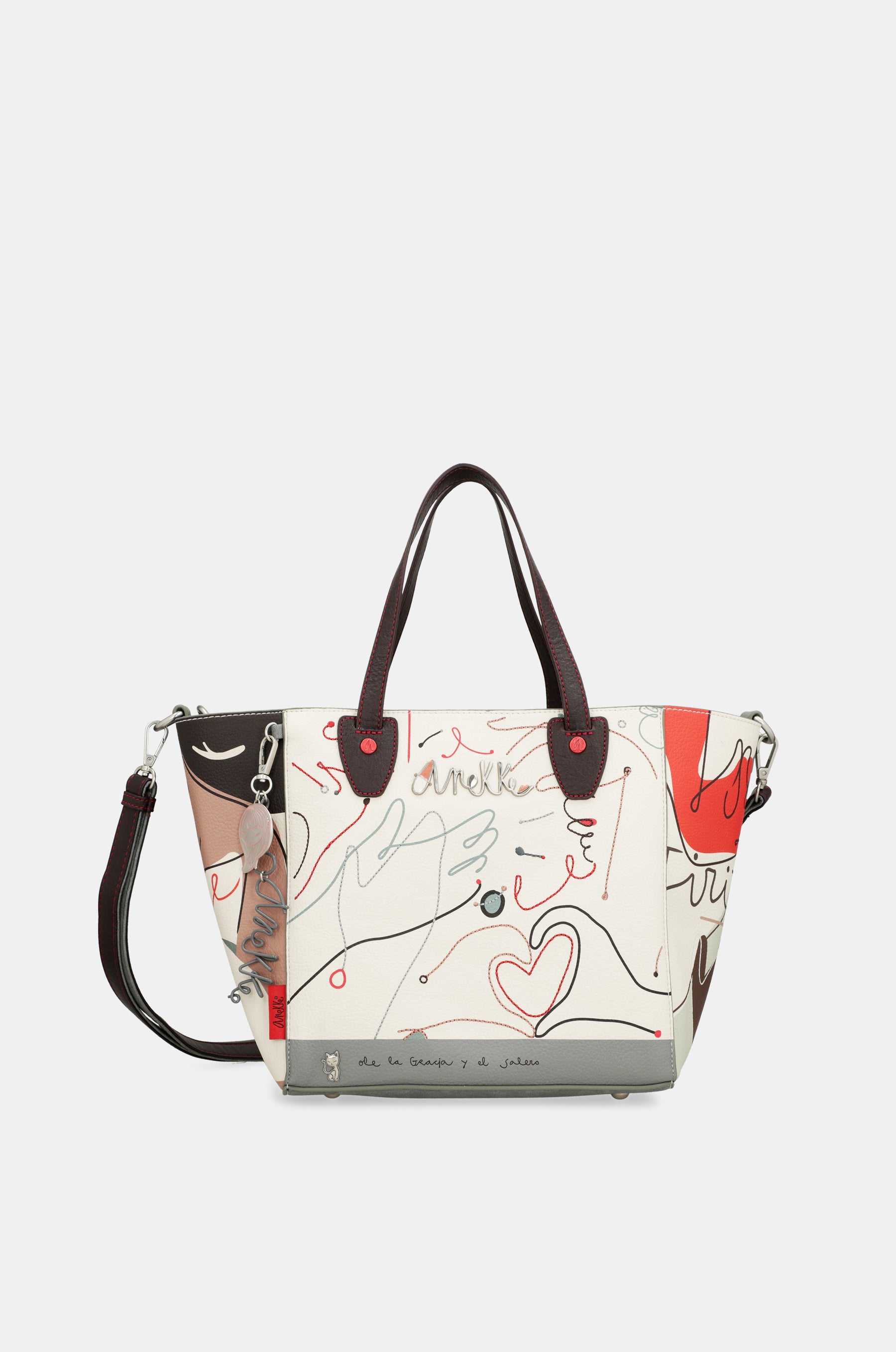 Black shopper bag Alma
