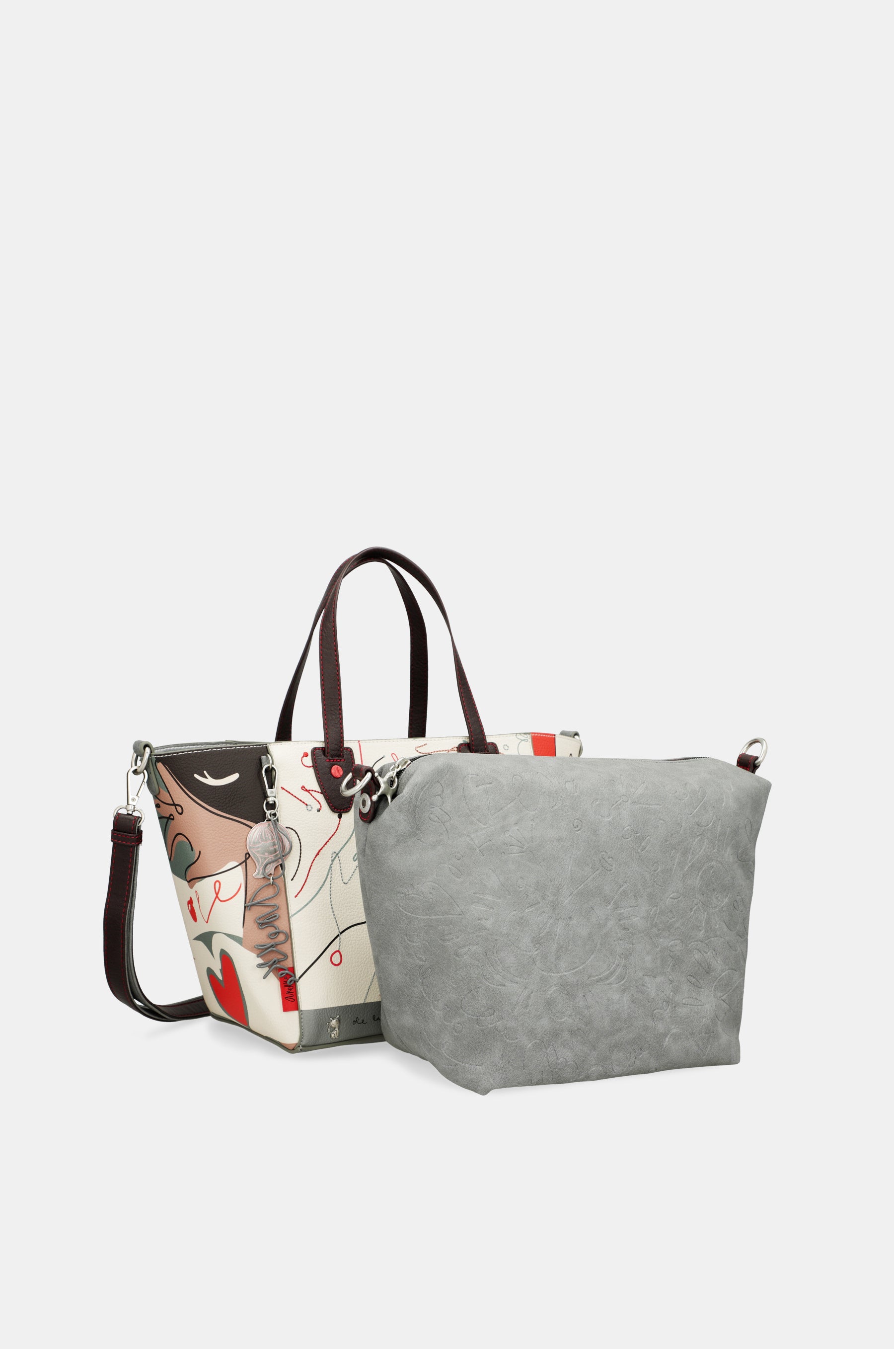 Black shopper bag Alma