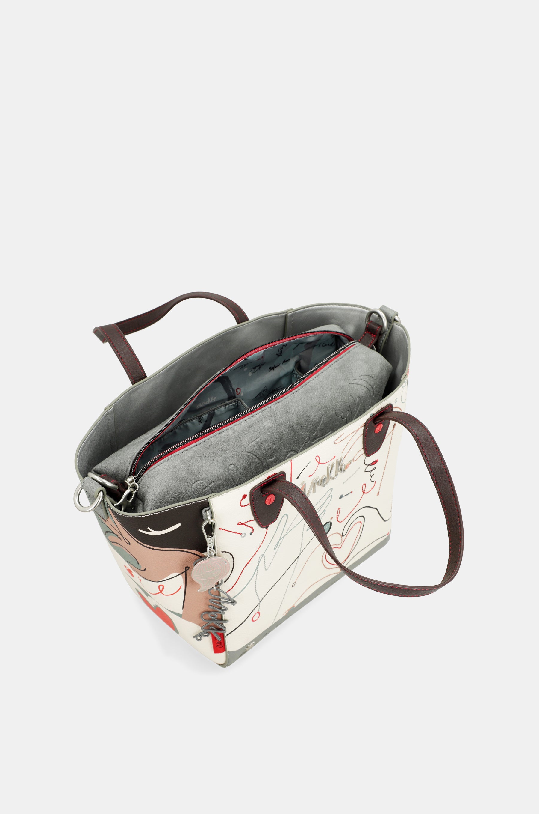 Black shopper bag Alma