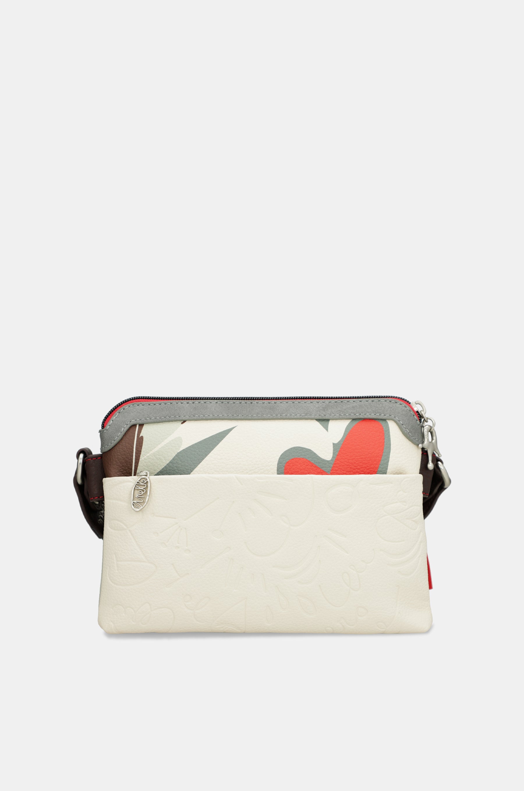 Double compartment crossbody bag Alma