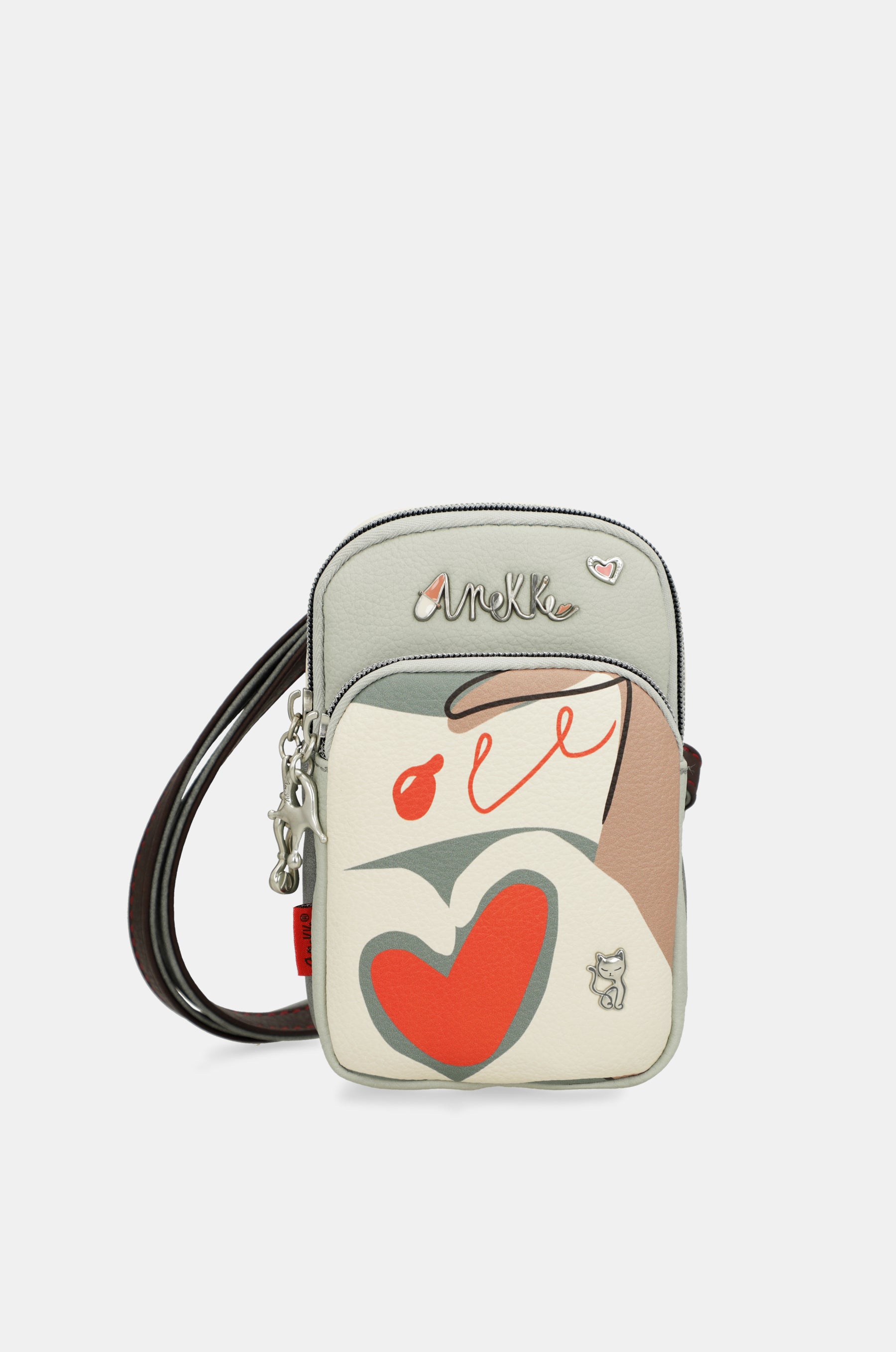 Mini crossbody bag with pocket Alma