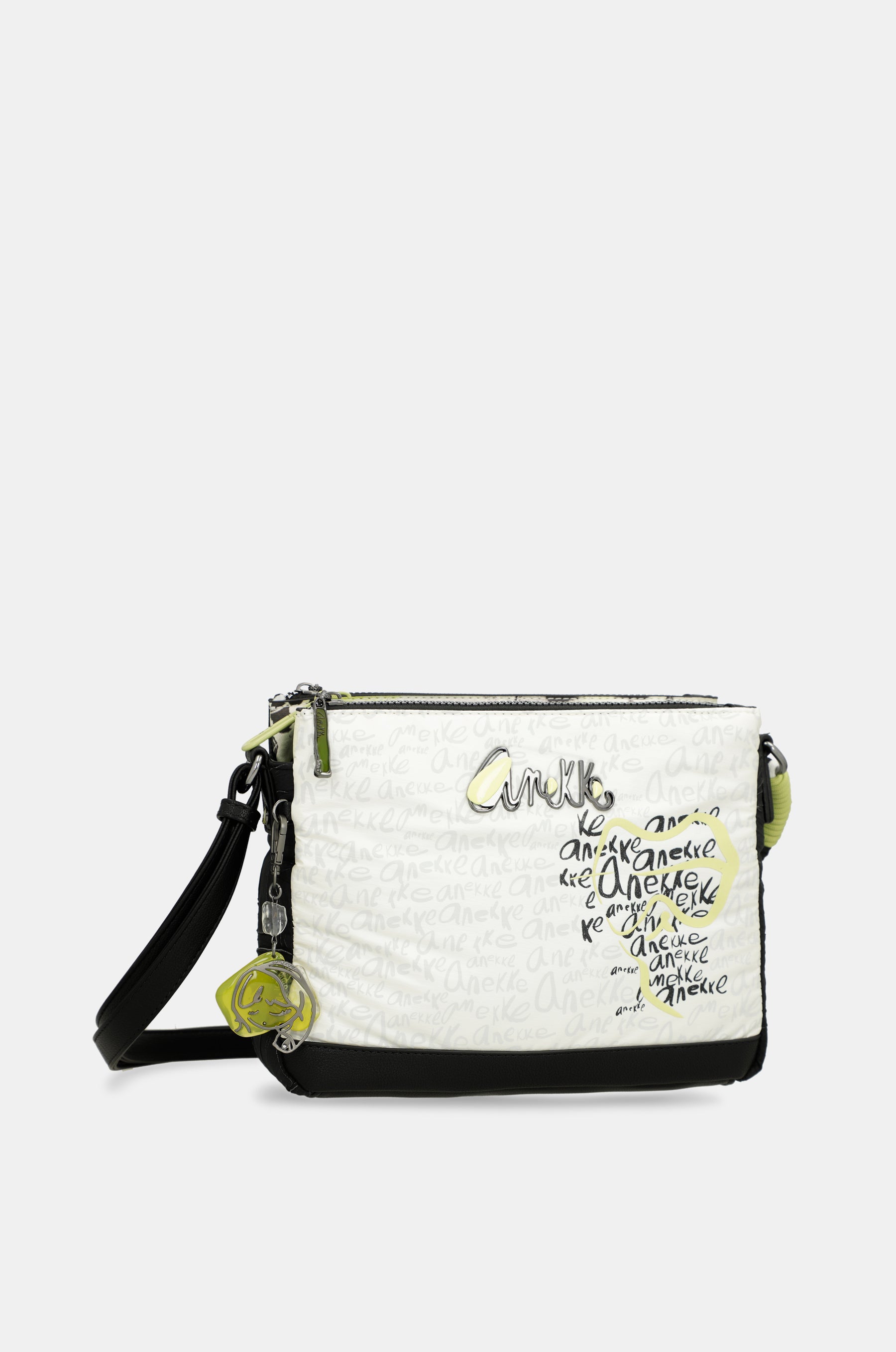 Printed crossbody bag with 3 compartments Nature Towanda