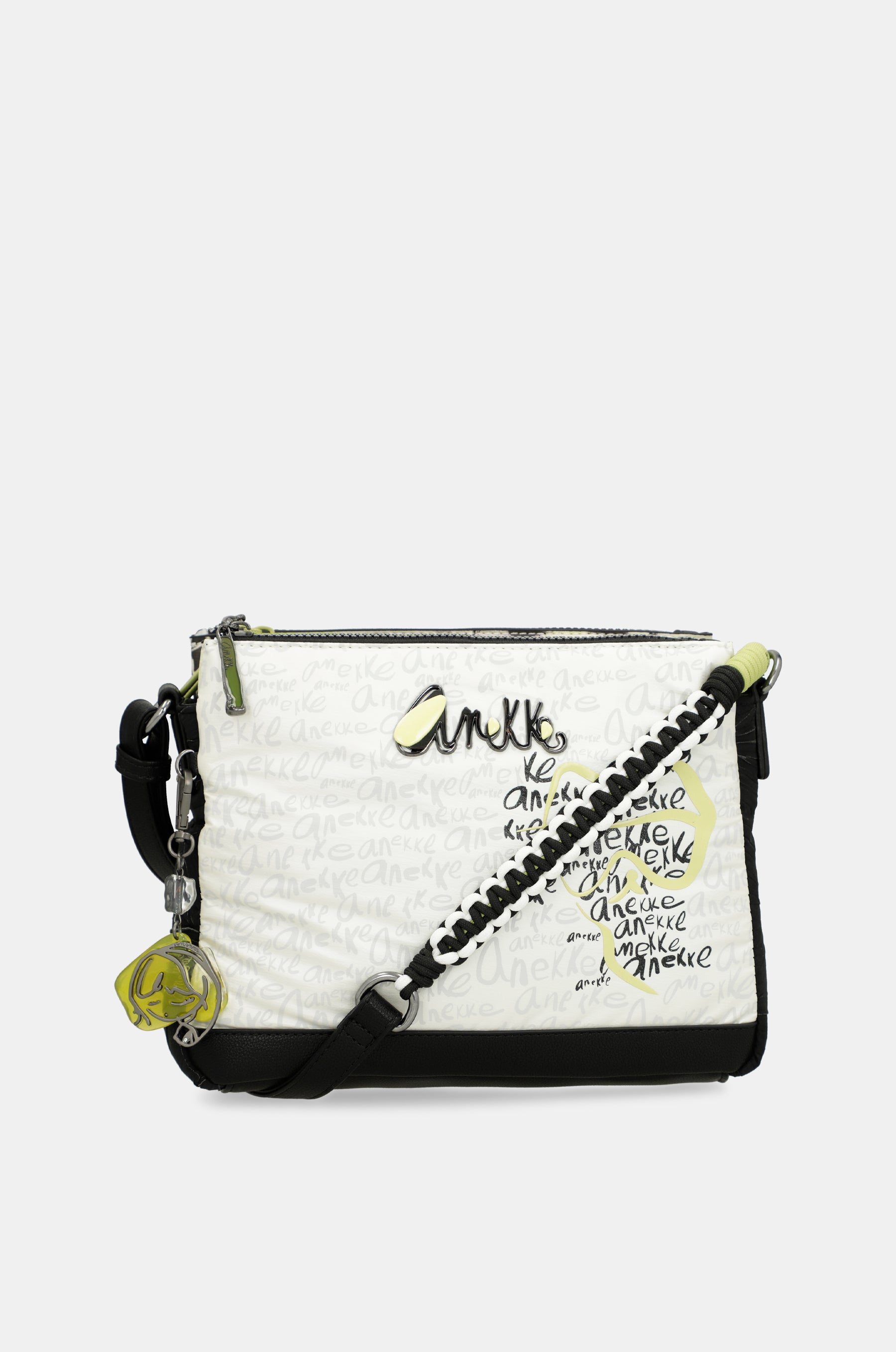 Printed crossbody bag with 3 compartments Nature Towanda