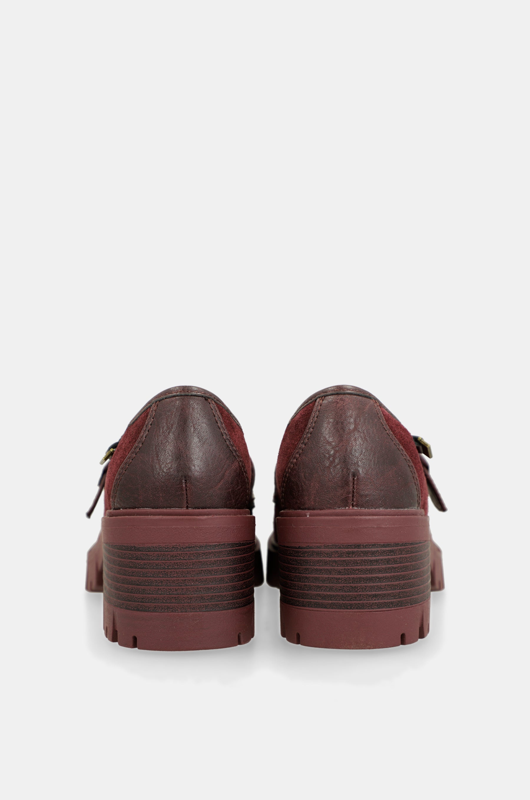 Burgundy loafers