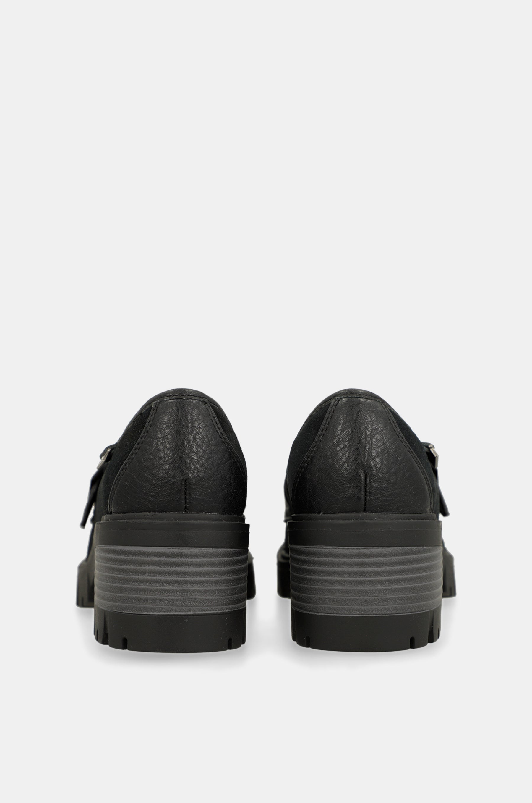 Black loafers