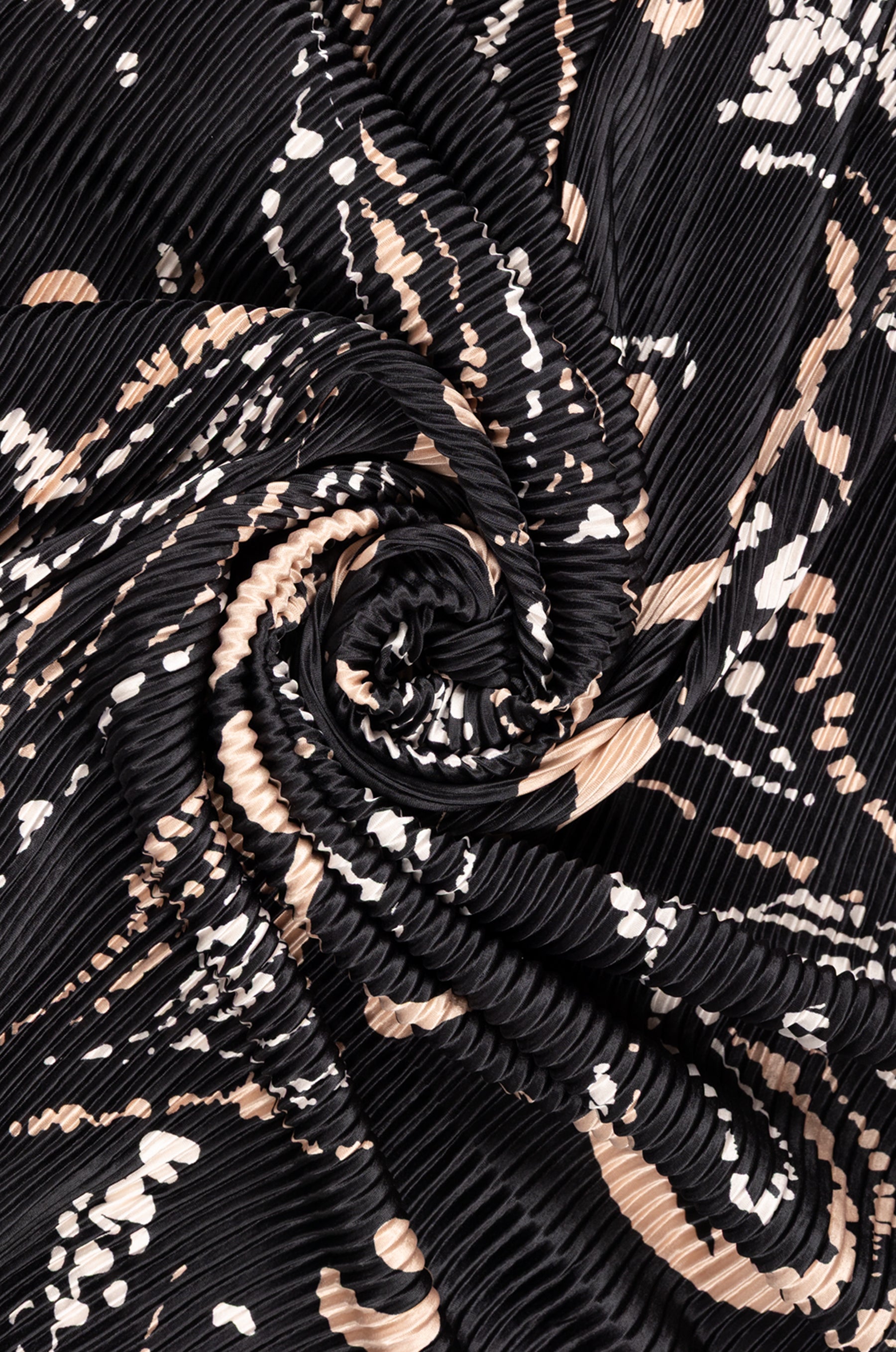 Intentions pleated square scarf