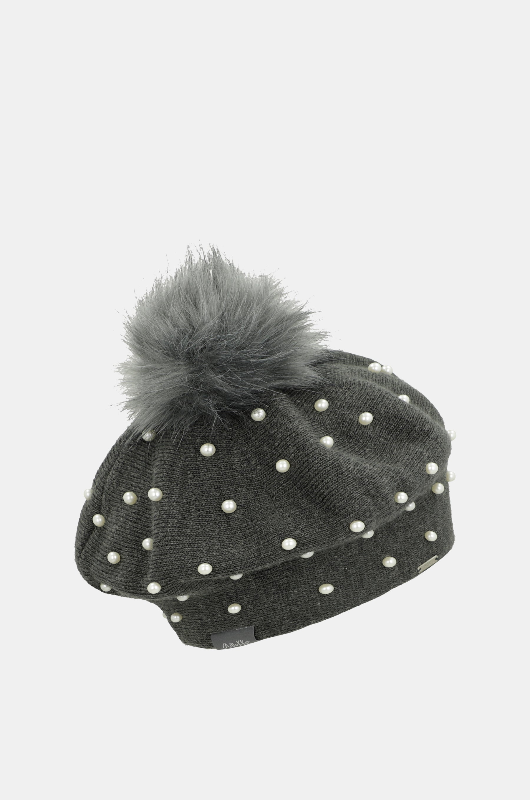 Real knitted beret