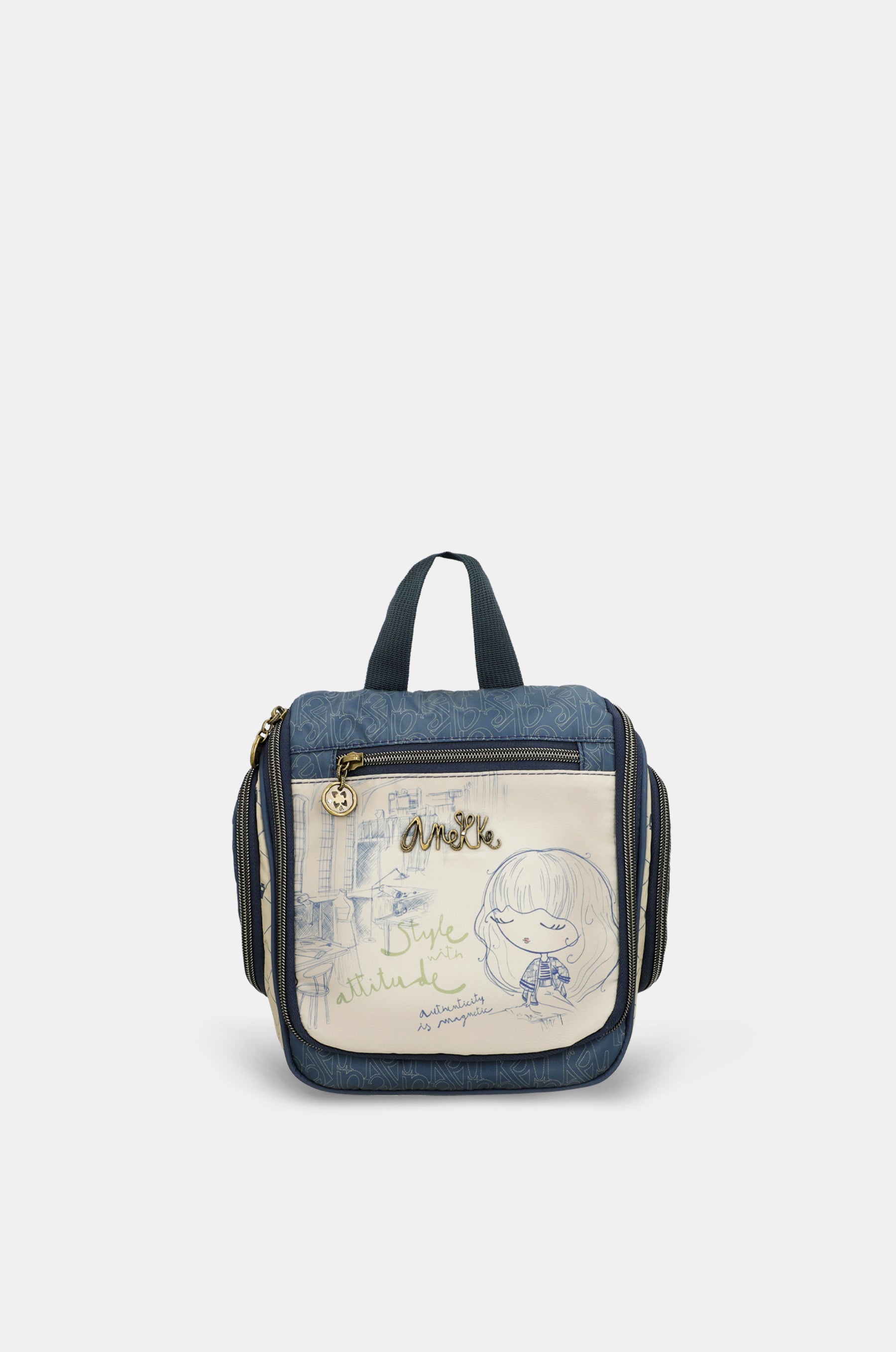 Extendable travel toiletry bag