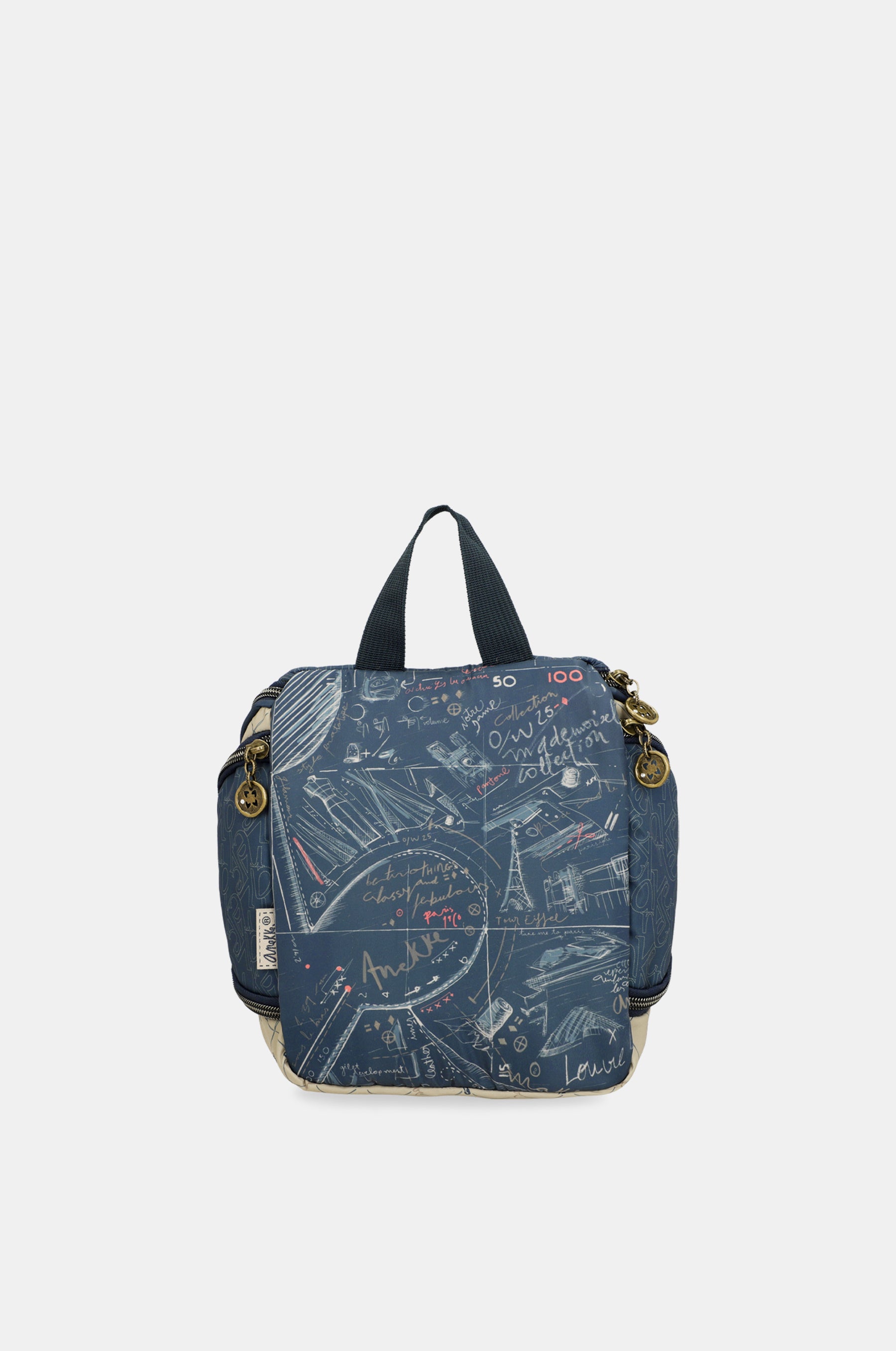 Extendable travel toiletry bag