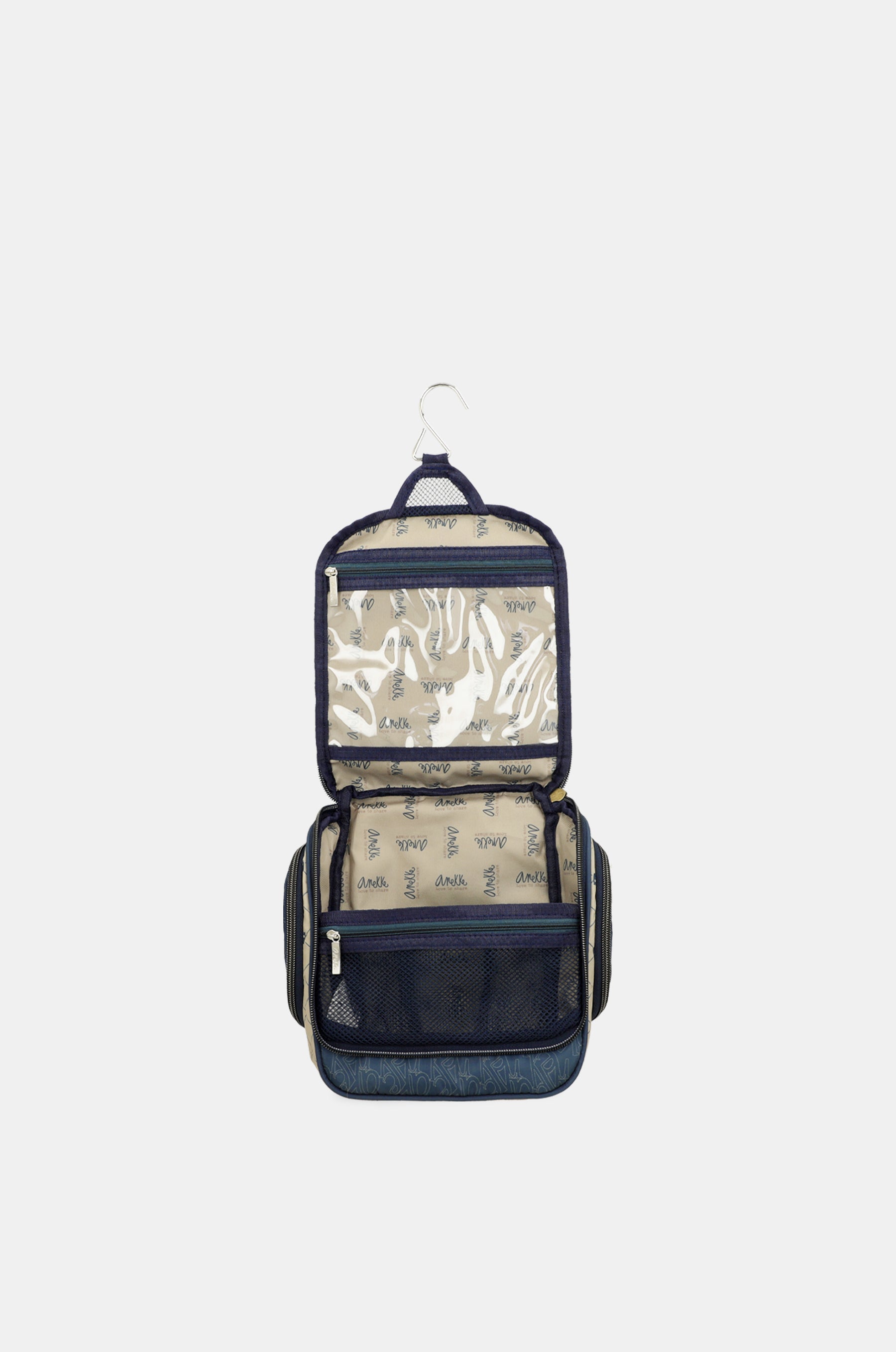 Extendable travel toiletry bag