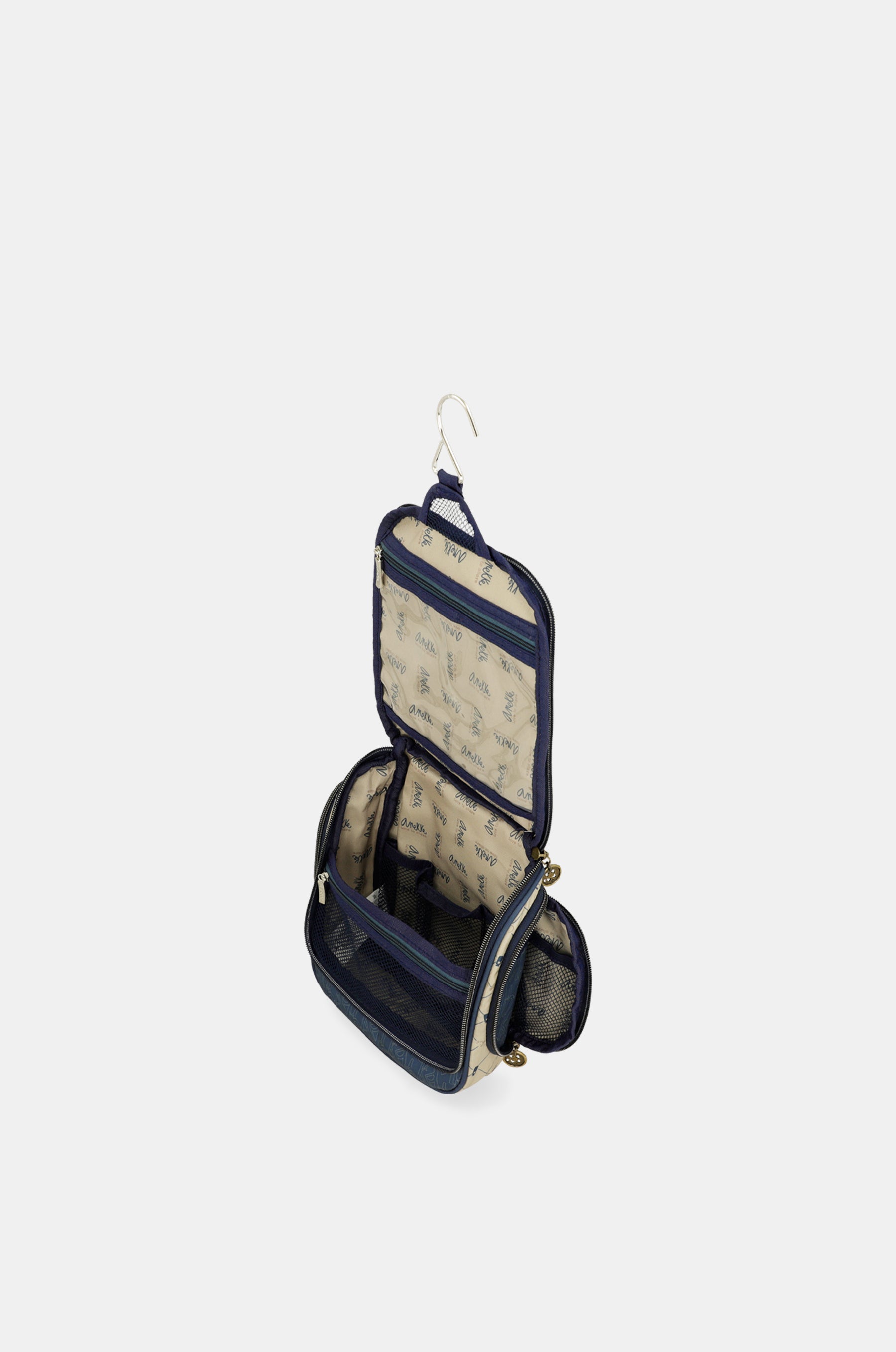 Extendable travel toiletry bag