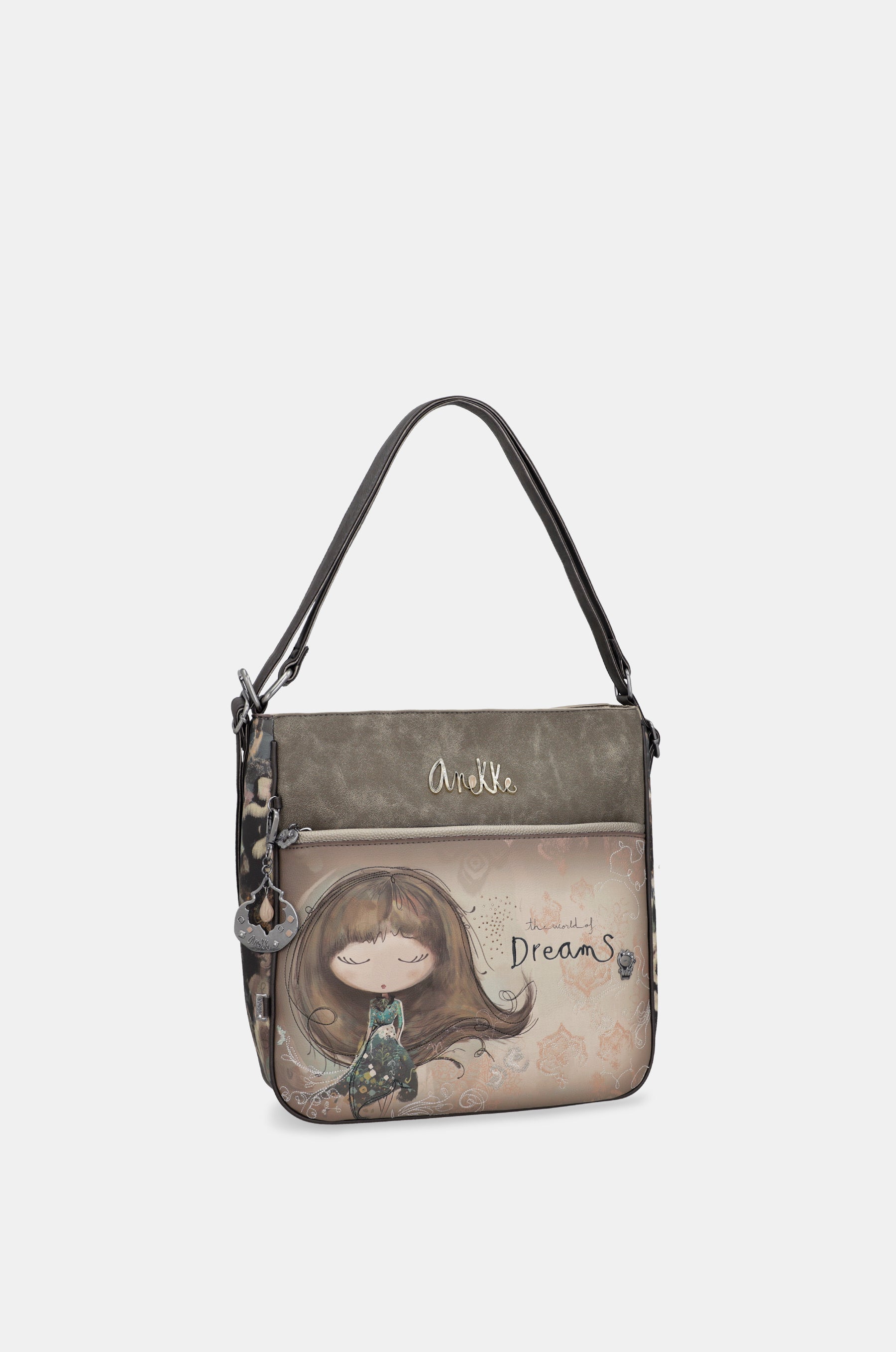 Real bag convertible into backpack