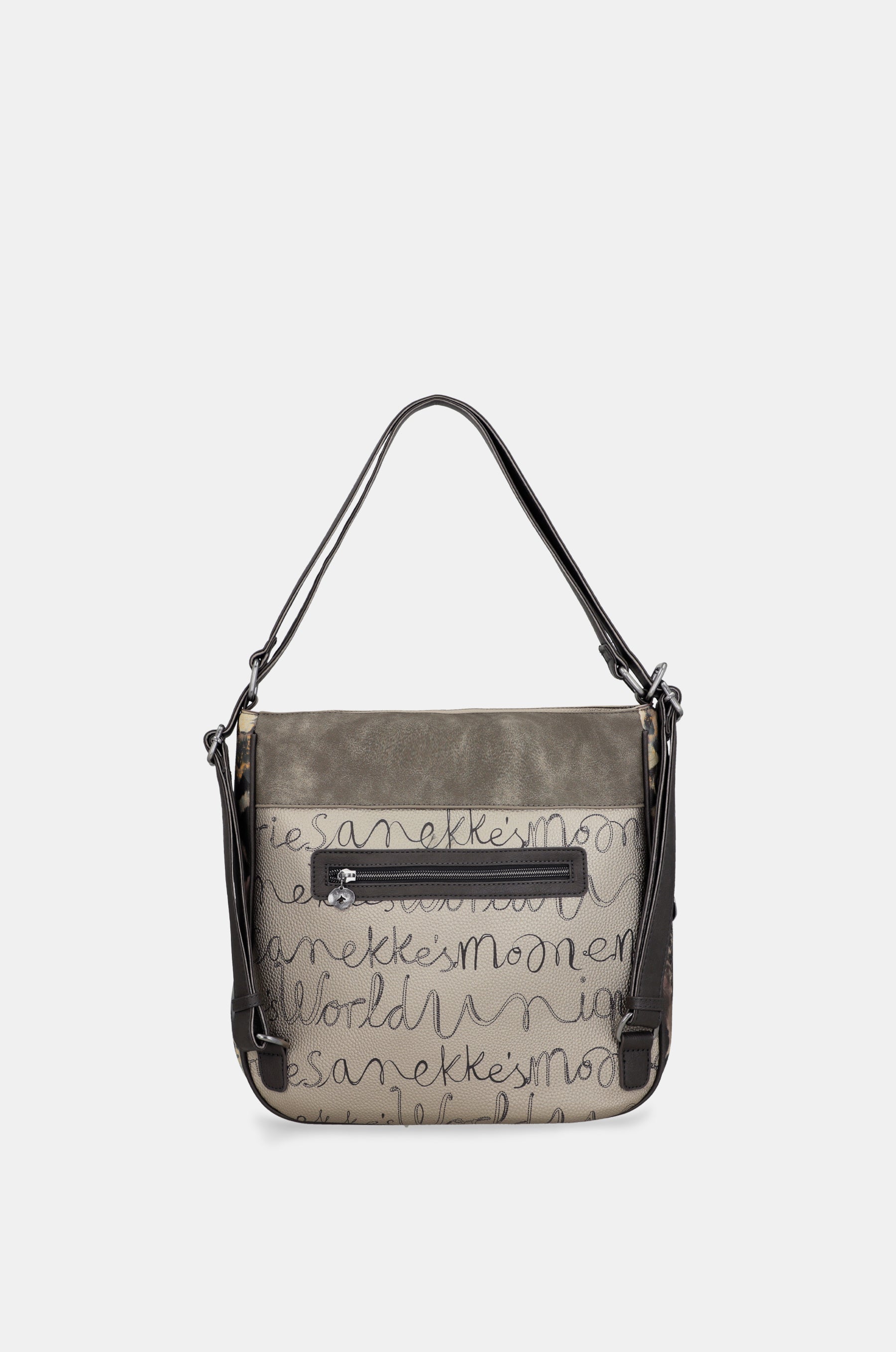 Real bag convertible into backpack