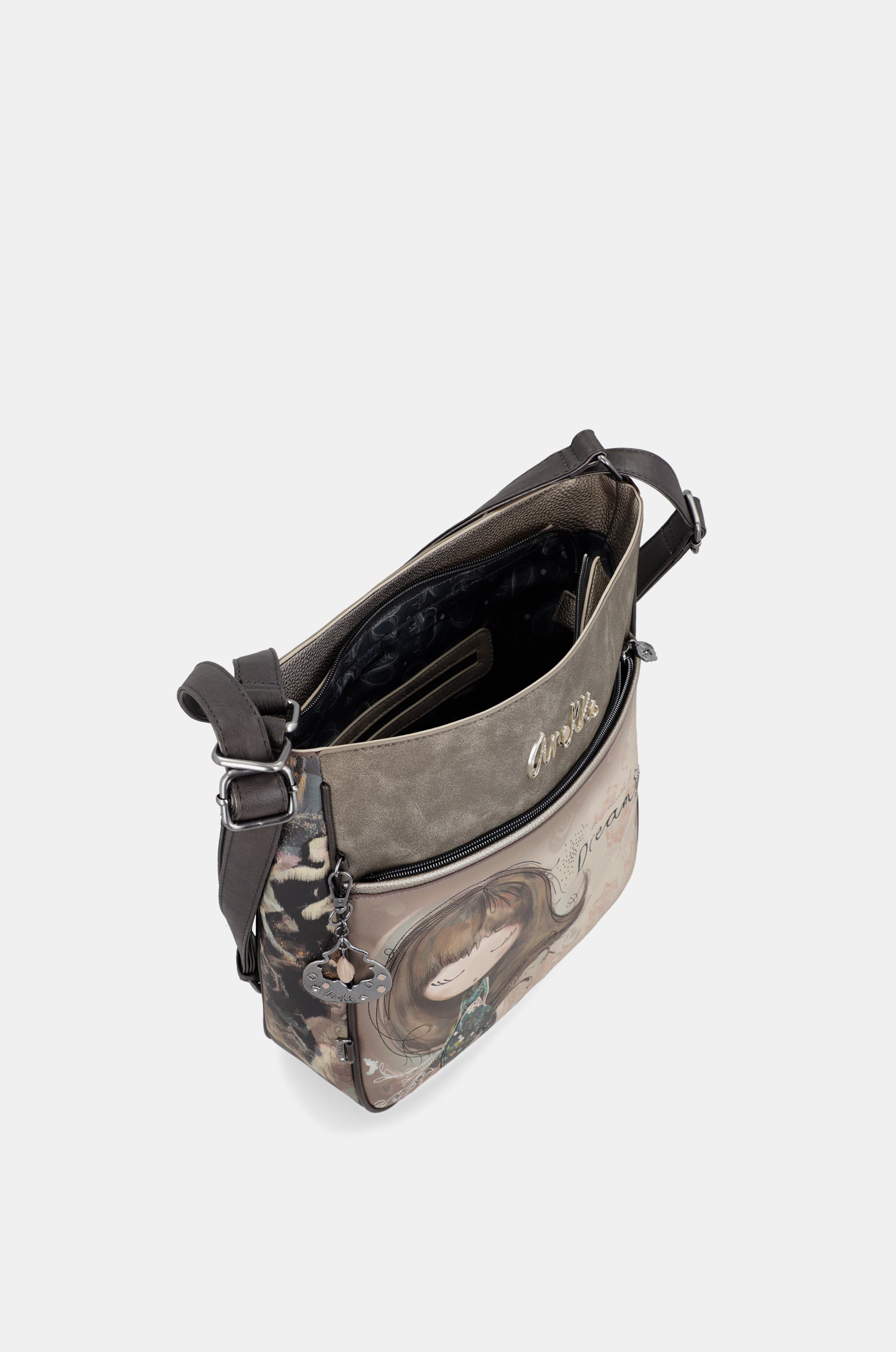 Real bag convertible into backpack