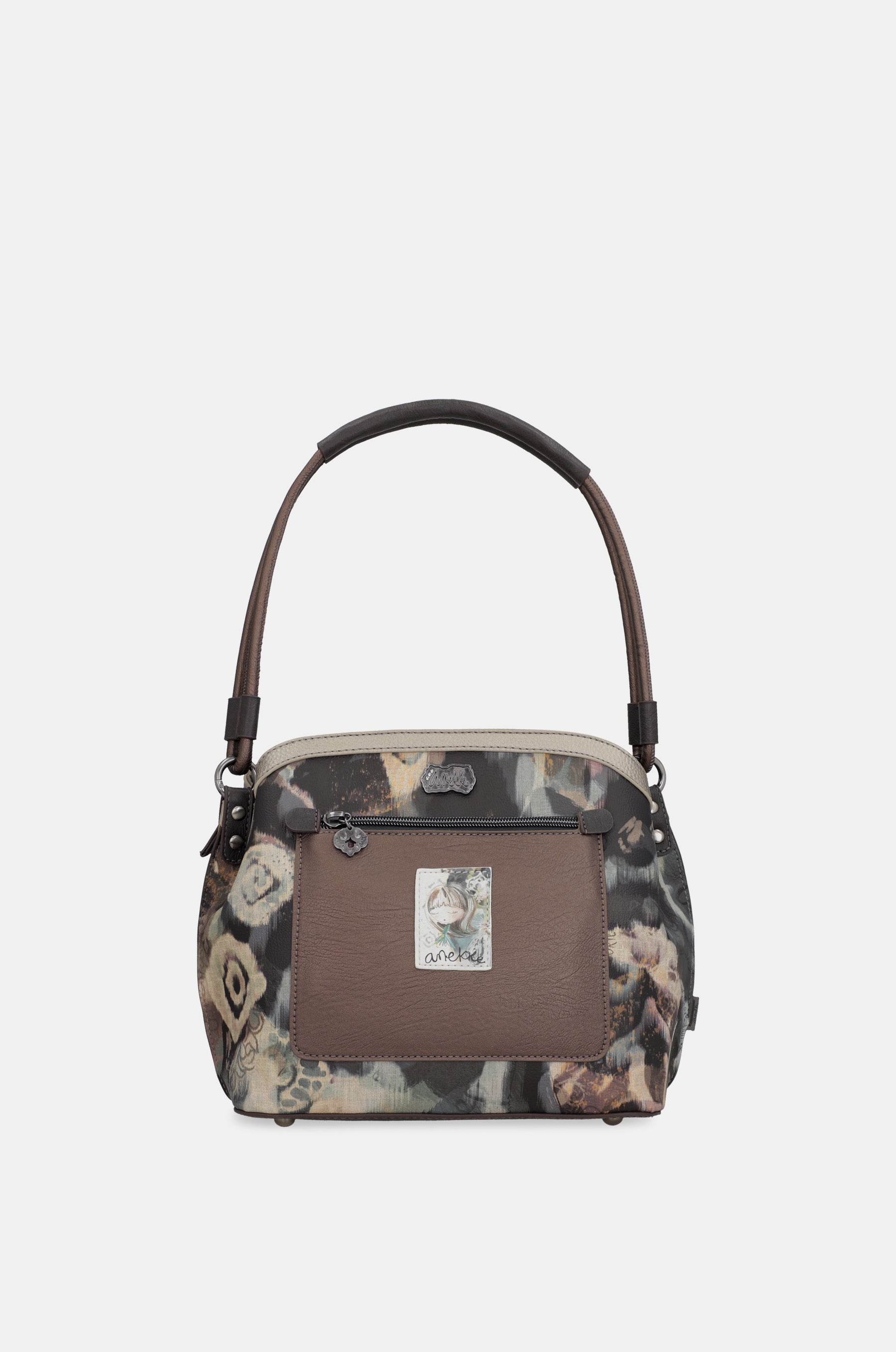 Manifesto triple-compartment crossbody bag