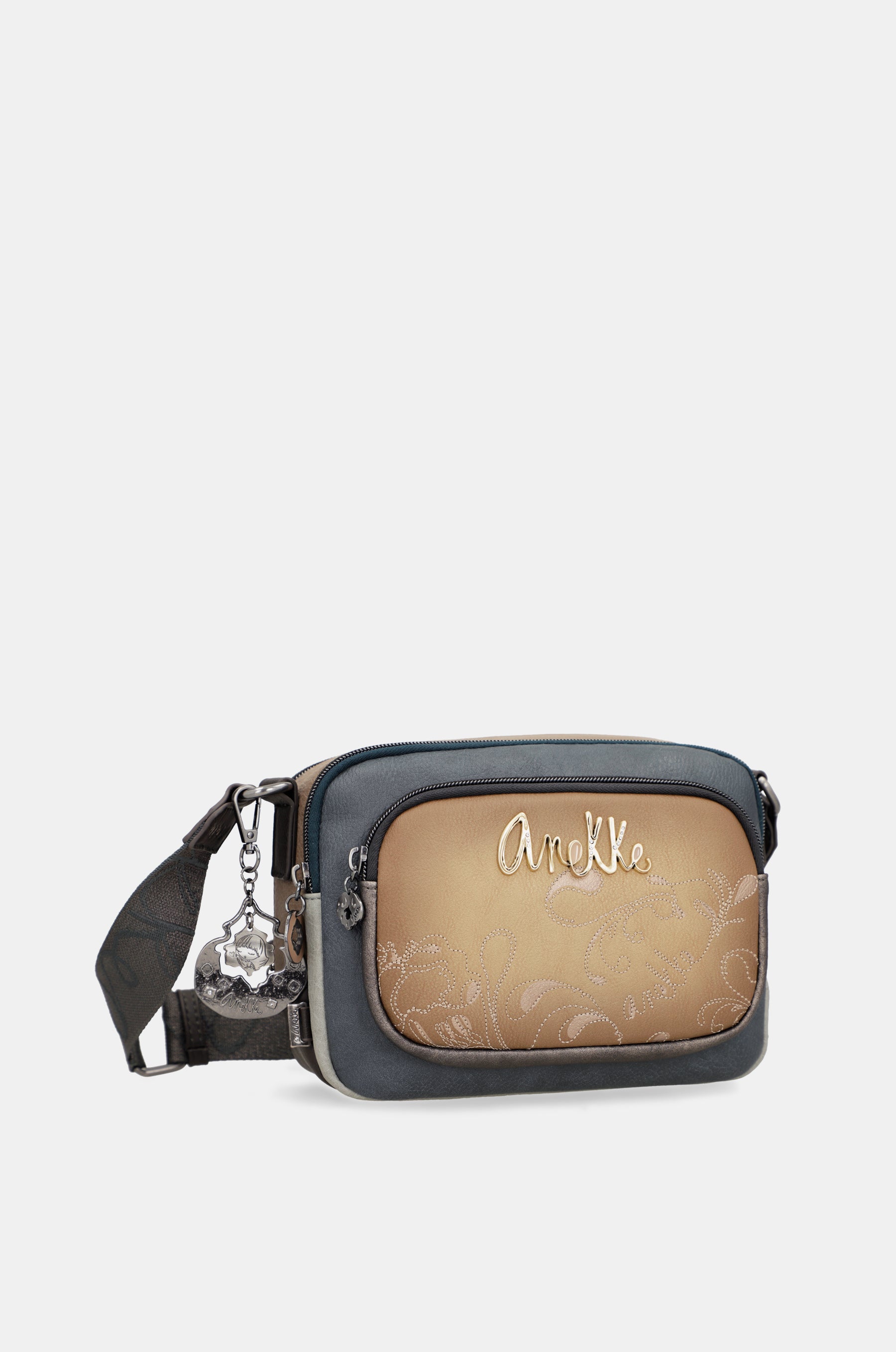 Manifesto 2-compartment crossbody bag