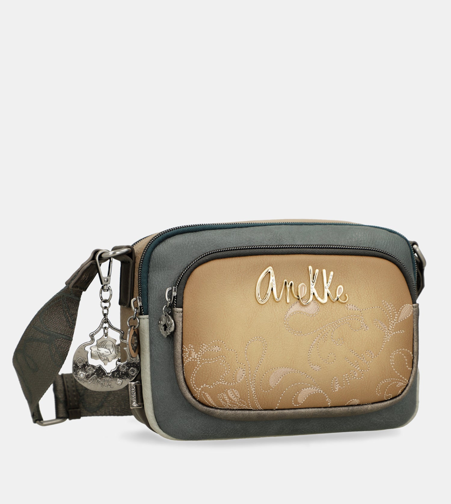 Manifesto 2-compartment crossbody bag