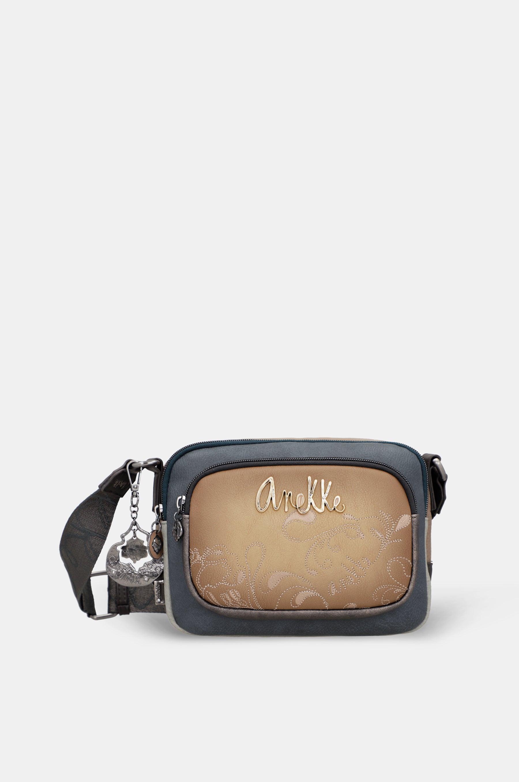Manifesto 2-compartment crossbody bag