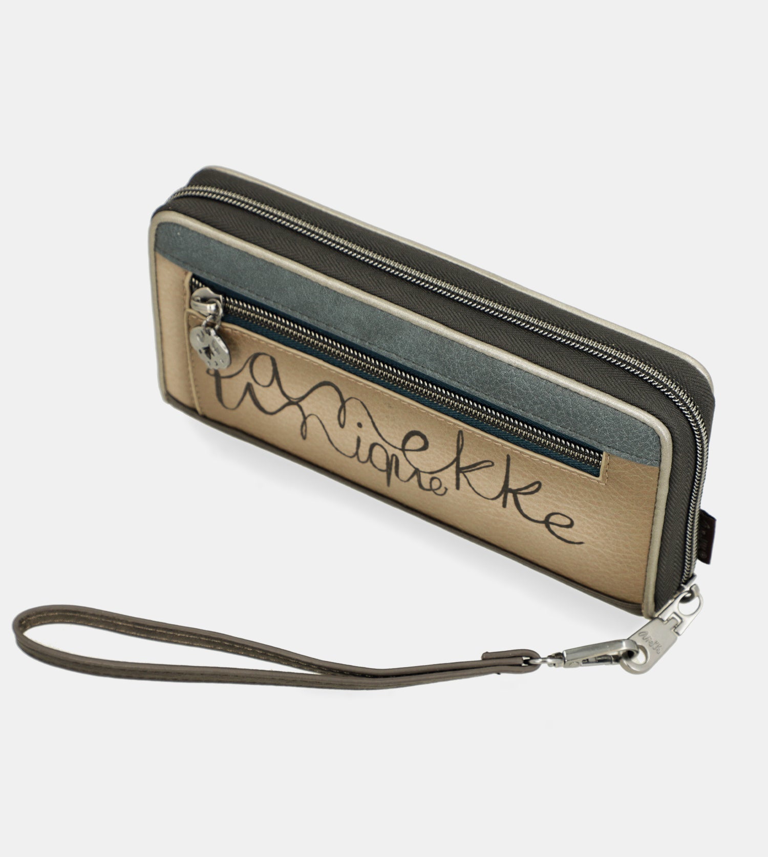 Manifesto large printed RFID wallet