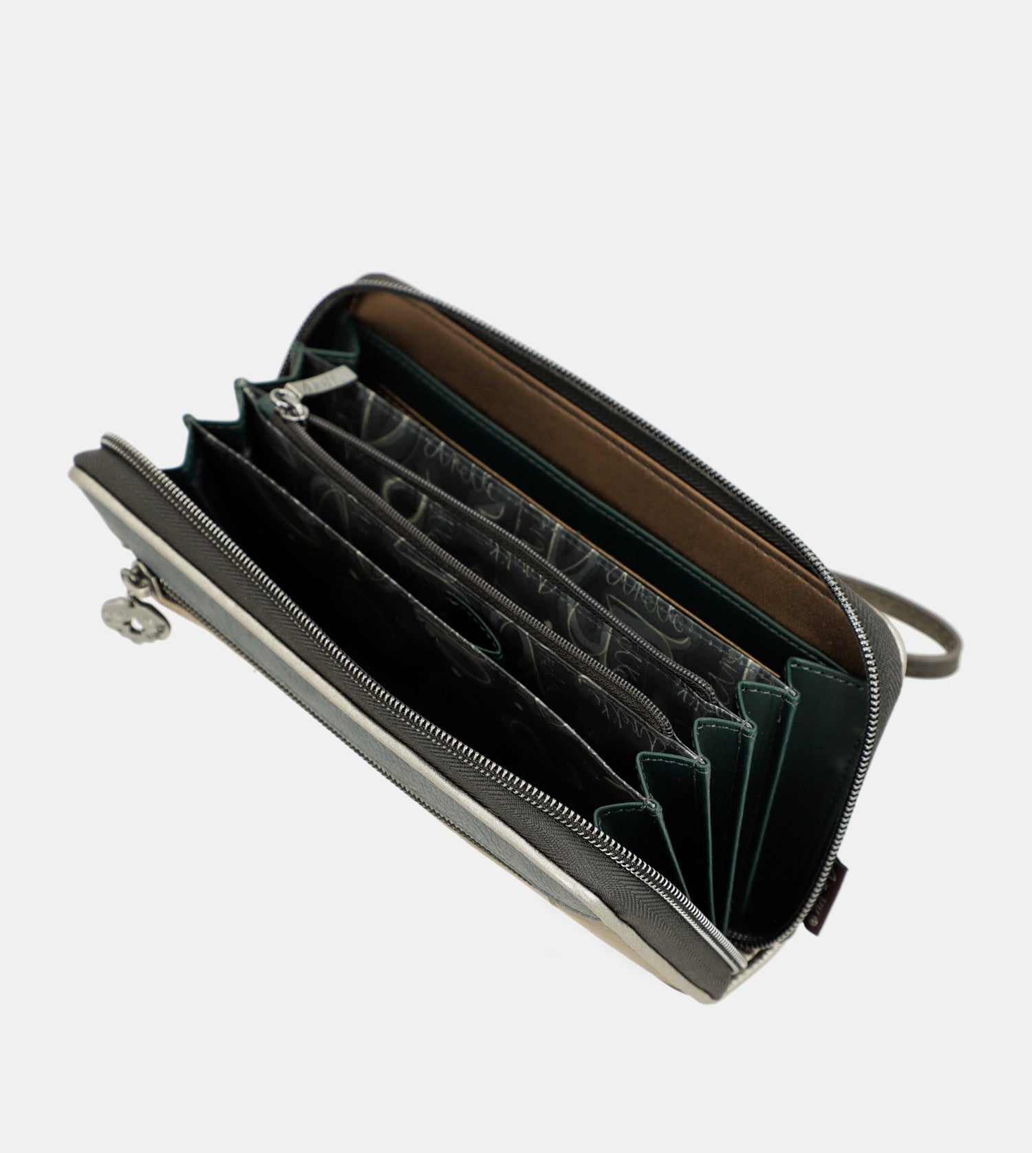 Manifesto large printed RFID wallet