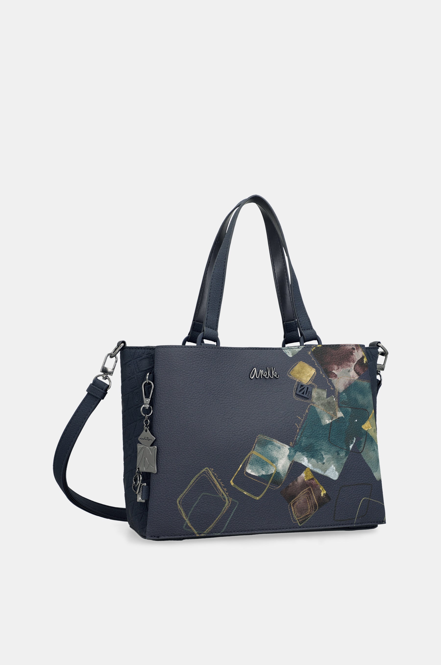 Evolution handbag with shoulder strap